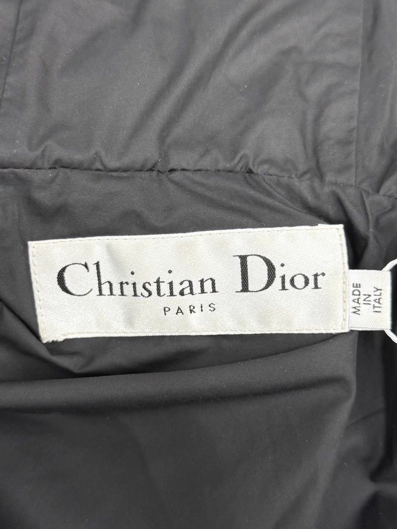 Dior Dior Black and white checkered hooded cotton jacket Size XS / US 0-2 / IT 36-38 - 3 Thumbnail