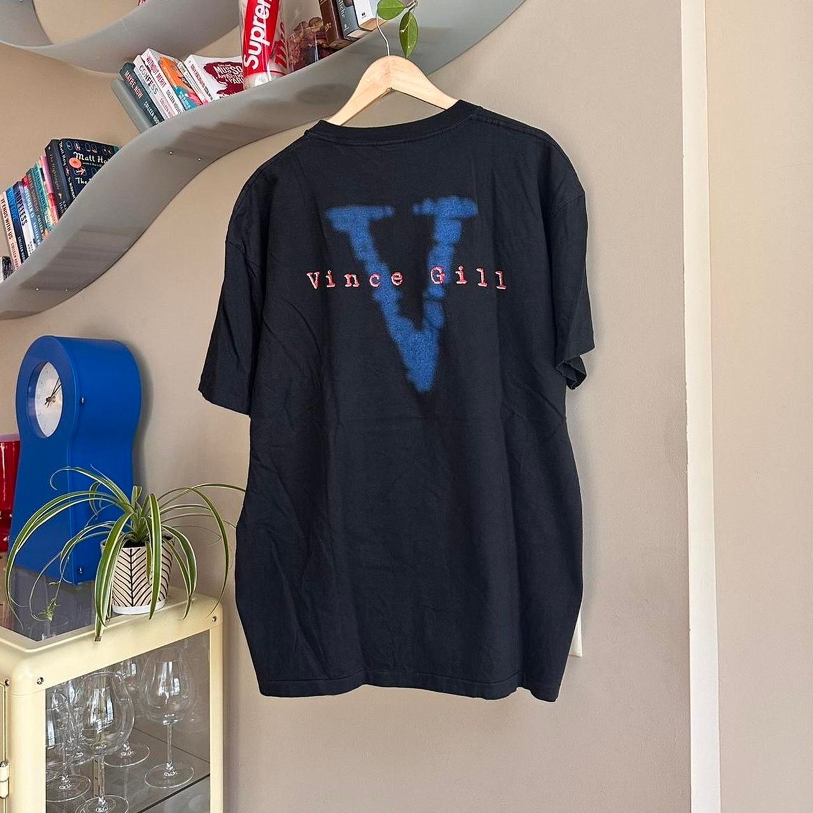 Band Tees × Vintage Vintage Vince Gill Shirt Size US XL / EU 56 / 4 - 4 Thumbnail