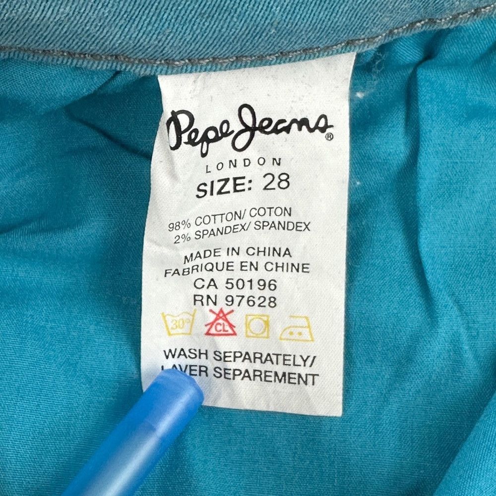 Pepe Jeans Pepe Jeans Low Rise Y2K Style Boot Cut Jeans Women’s Size 2 Size 28" / US 6 / IT 42 - 5 Thumbnail