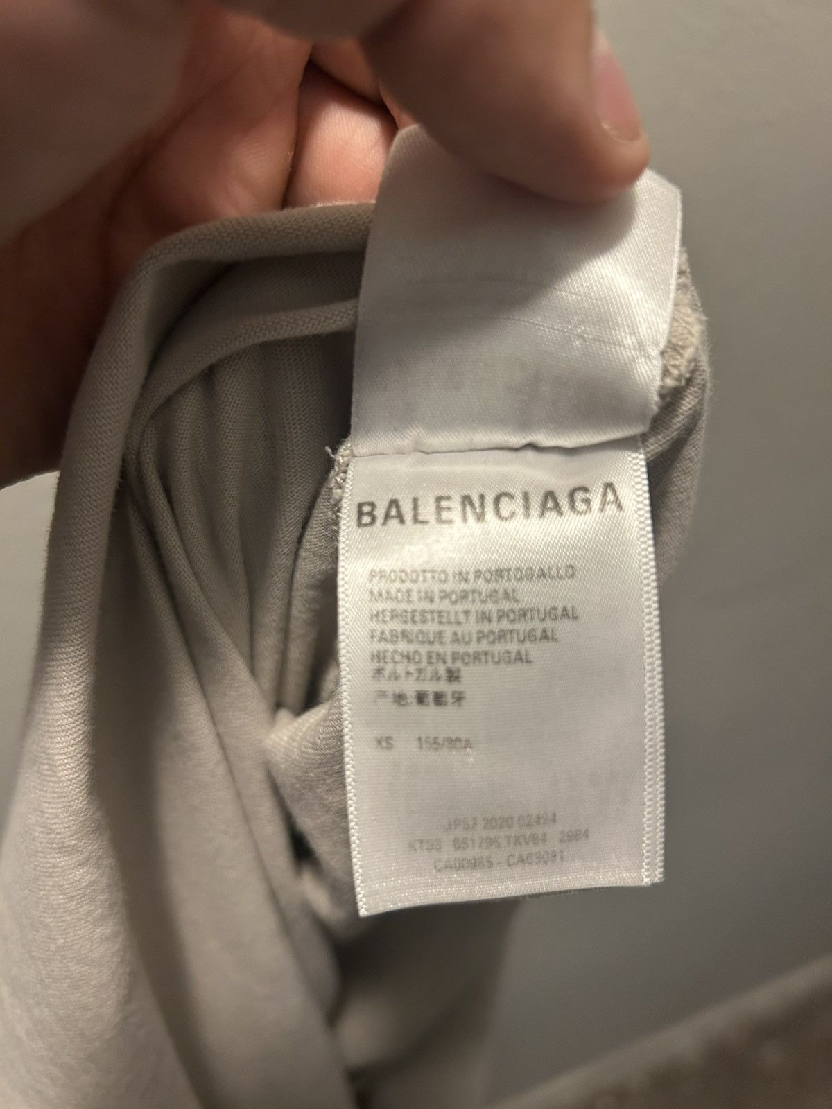 Balenciaga Balenciaga Paris Fashion Week Oversized T-Shirt Size US XS / EU 42 / 0 - 8 Thumbnail
