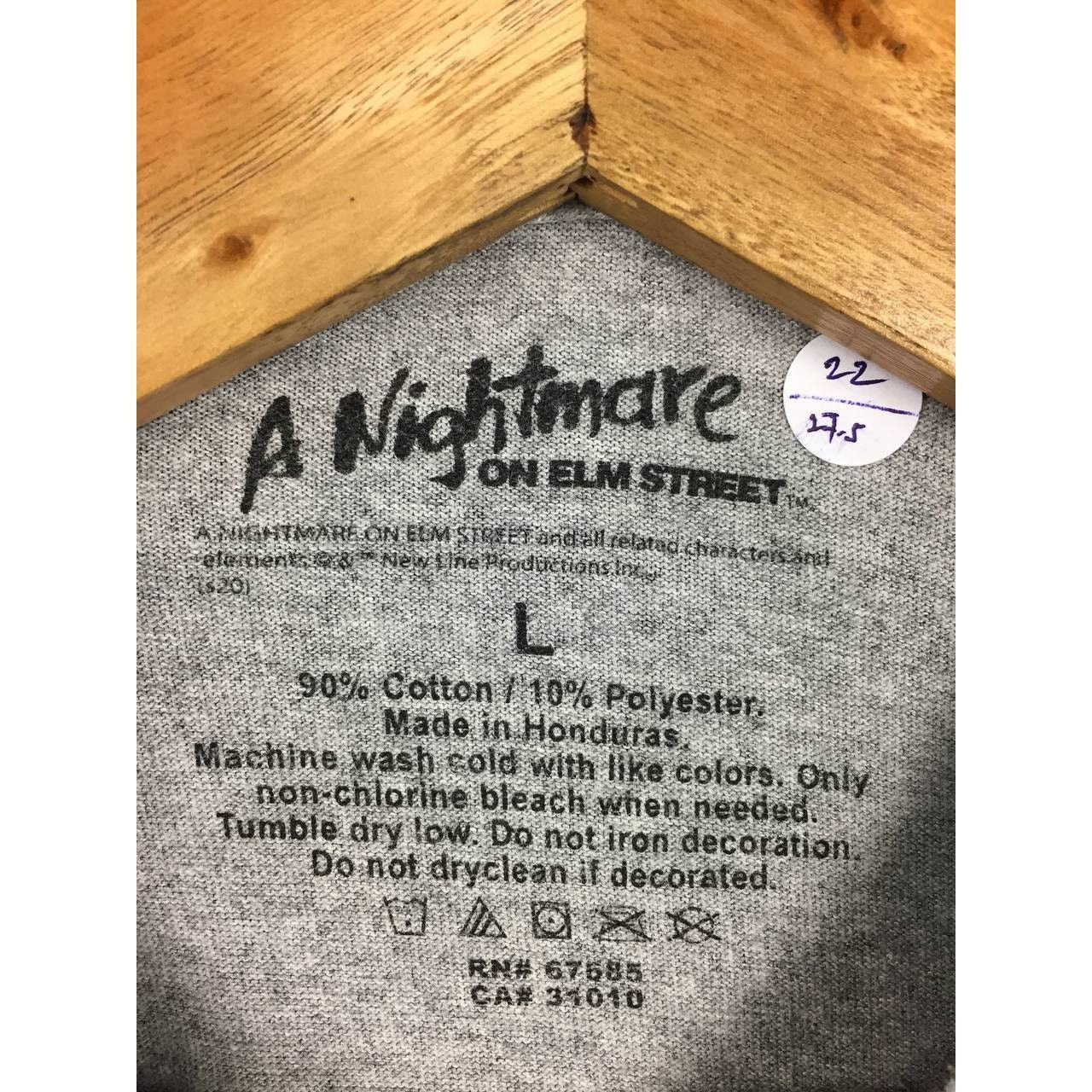 Vintage Nightmare On Elm Street Rock Beats Scissors Jason Freddy Tee Size US L / EU 52-54 / 3 - 9 Thumbnail
