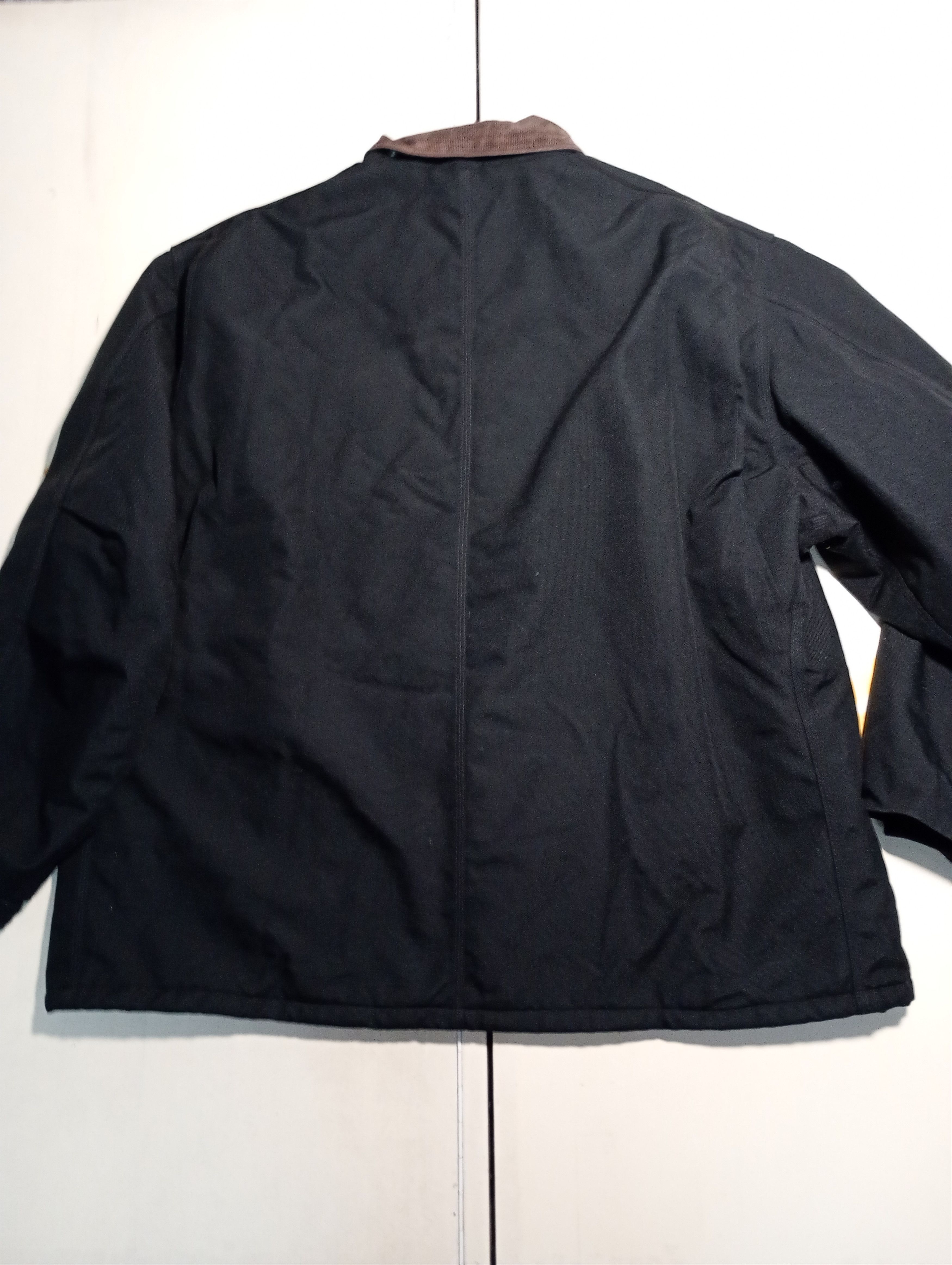 Carhartt Carhartt Quilt Lined Canvas Black Work Jacket Size US XXL / EU 58 / 5 - 13 Thumbnail