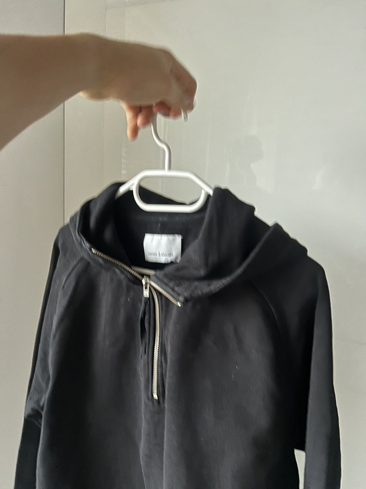 Samsoe Samsoe Samsoe Samsoe Avant Garde Men’s Cotton Hozier Zip Hoodie Size US L / EU 52-54 / 3 - 3 Thumbnail
