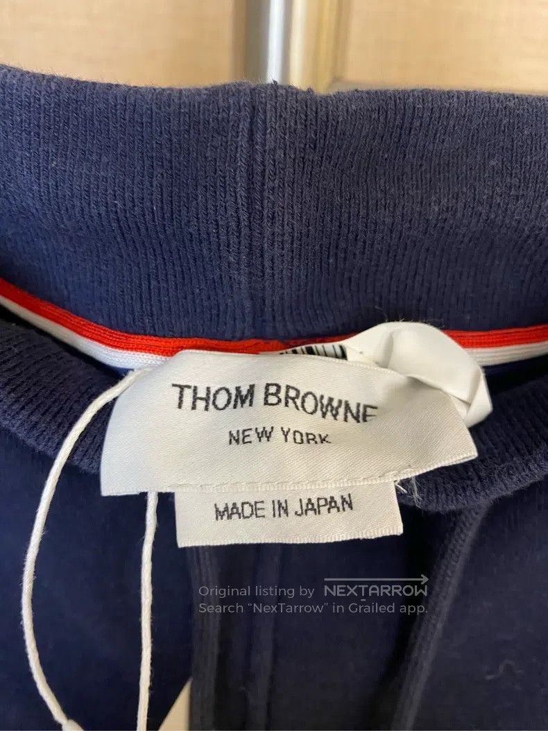 Thom Browne Thom Browne size 3 Gray Four-stripe Trousers Size US 41 - 5 Thumbnail