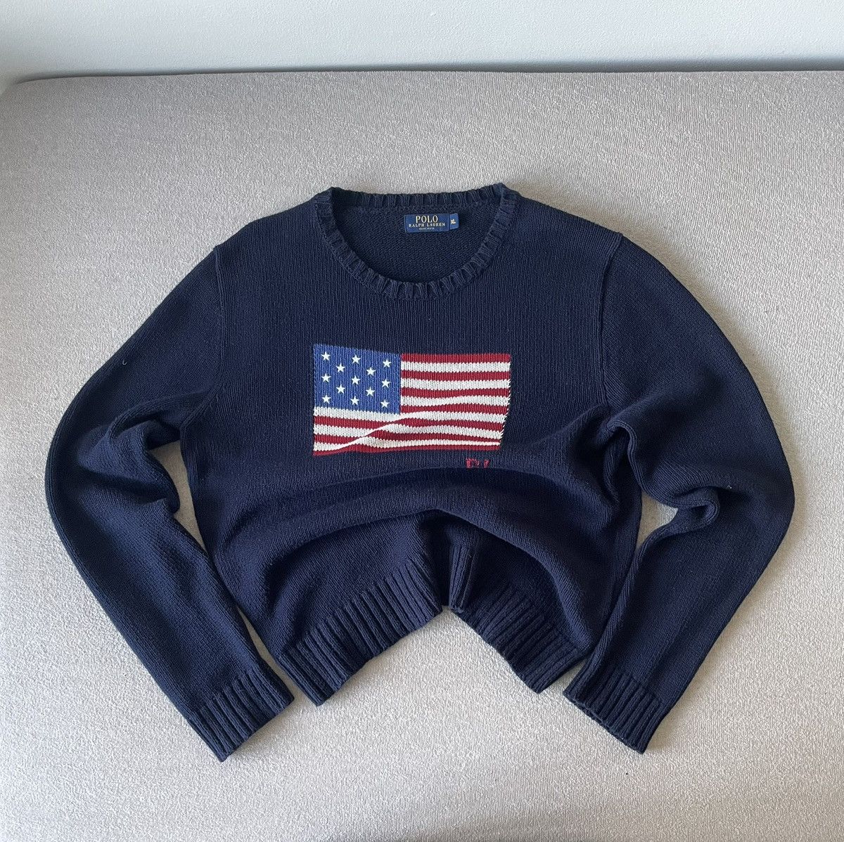 Polo Ralph Lauren × Ralph Lauren Ralph Lauren USA Jumper Size US XL / EU 56 / 4 - 2 Thumbnail