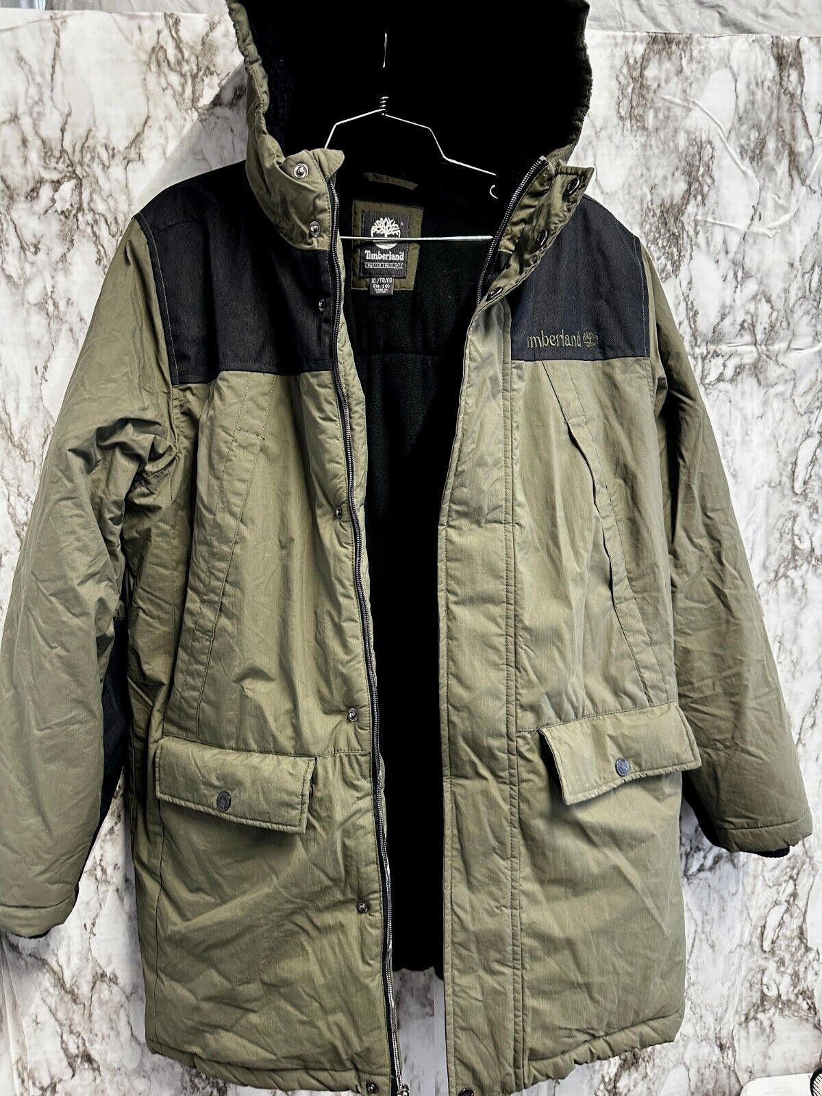 Timberland Timberland Parka Nylon Olive Boys coat size XL 18-20 Size US XL / EU 56 / 4 - 3 Thumbnail