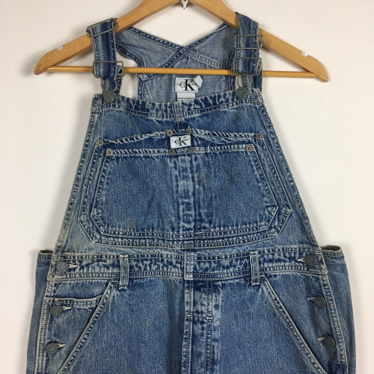 Calvin Klein Vintage Calvin Klein Workwear Carpenter Overall Baggy Size US 34 / EU 50 - 4 Thumbnail