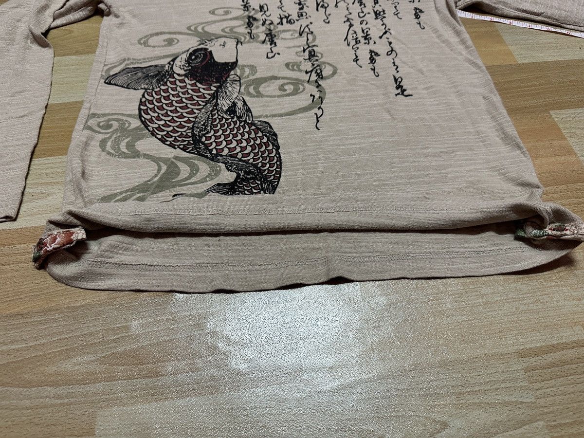 Japanese Brand First Parking Koi Sukajan Tee Size US M / EU 48-50 / 2 - 8 Thumbnail