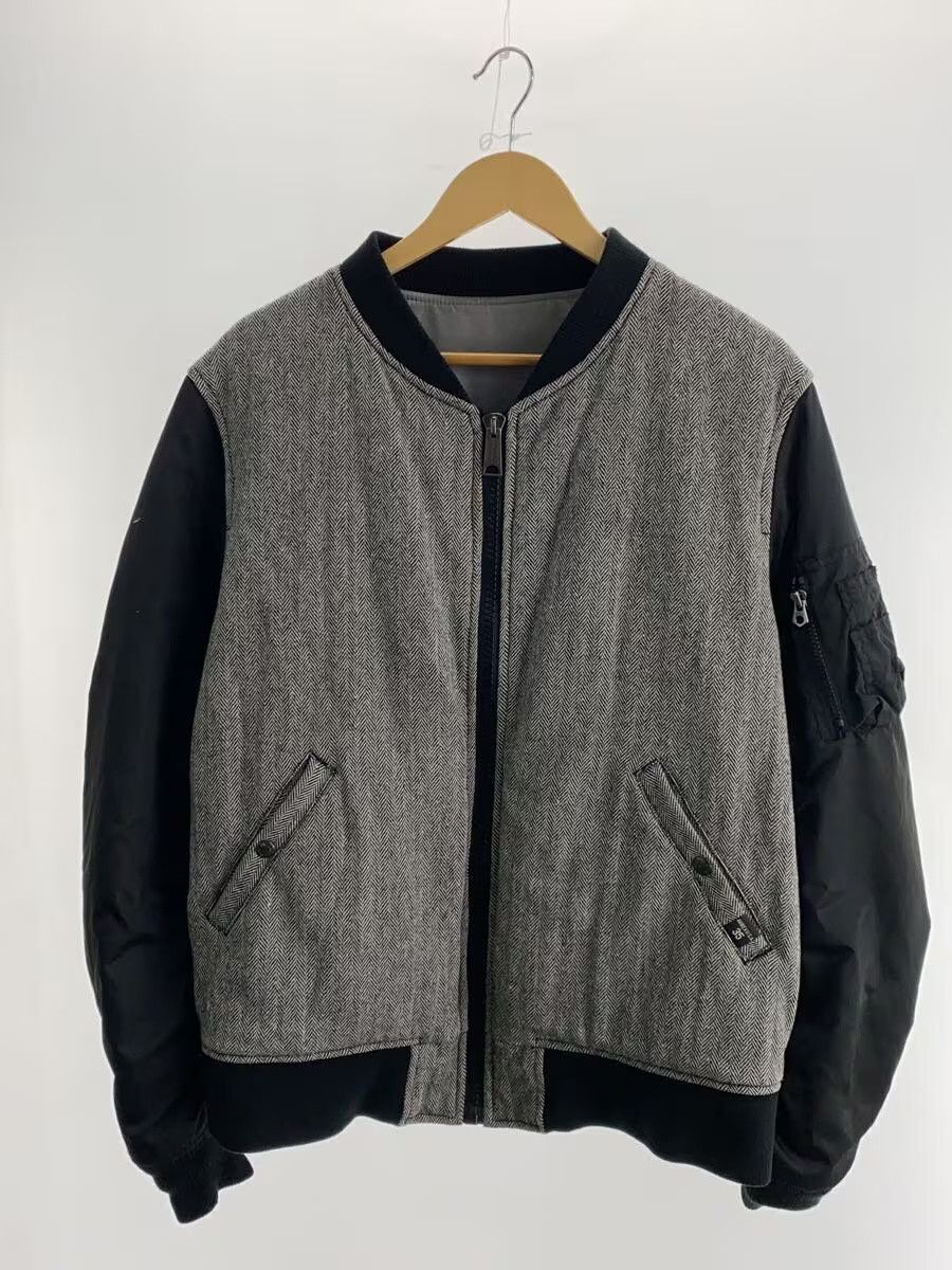 Avirex Avirex Reversible Ma-1 35th Anniv Wool Flight Jkt Grey Size US XL / EU 56 / 4 - 6 Thumbnail