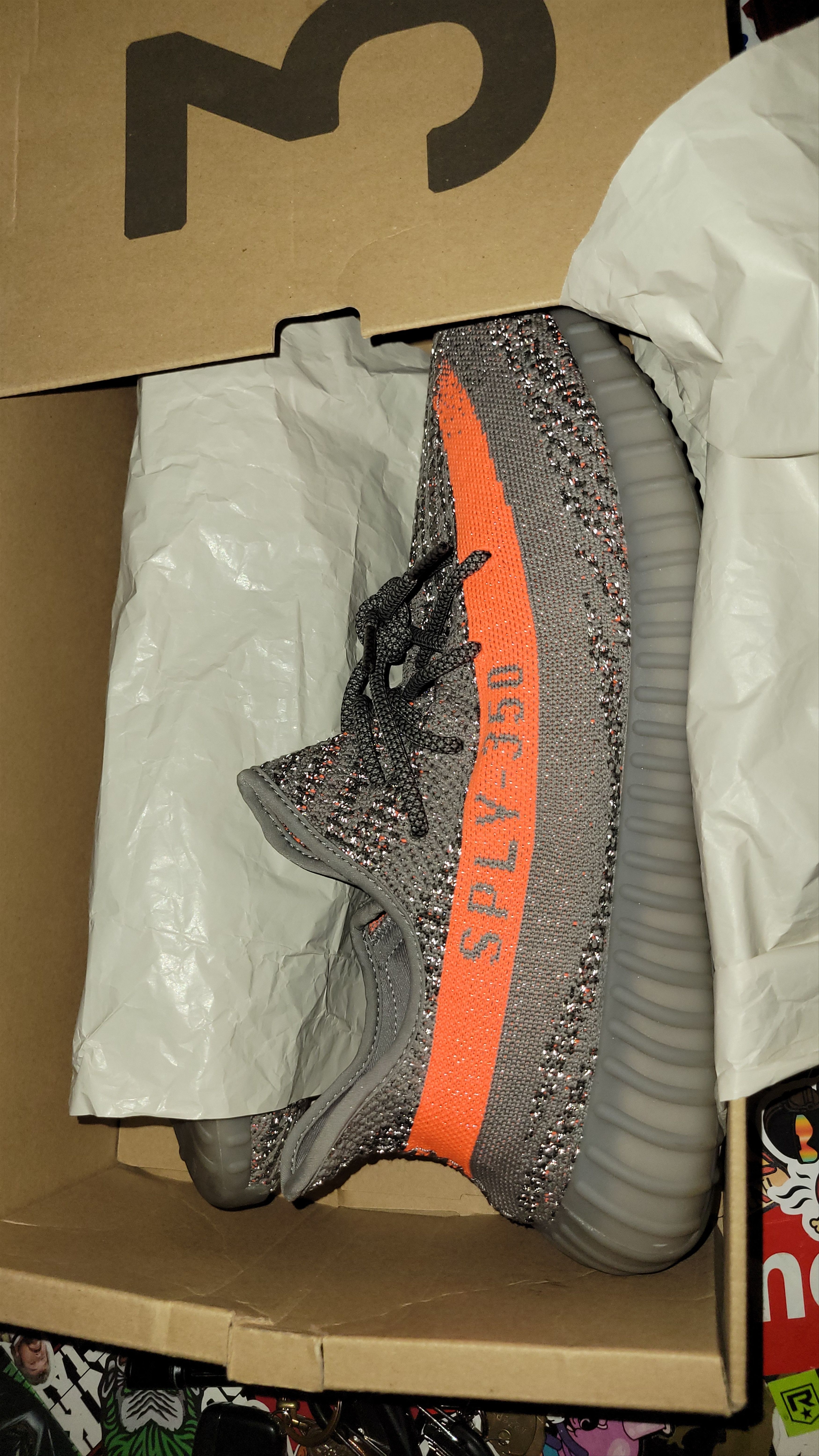 Yeezy Yeezy Boost 350 V2 “Beluga Reflective” – Size 15 (GW1229) Size US 15 / EU 48 - 3 Thumbnail
