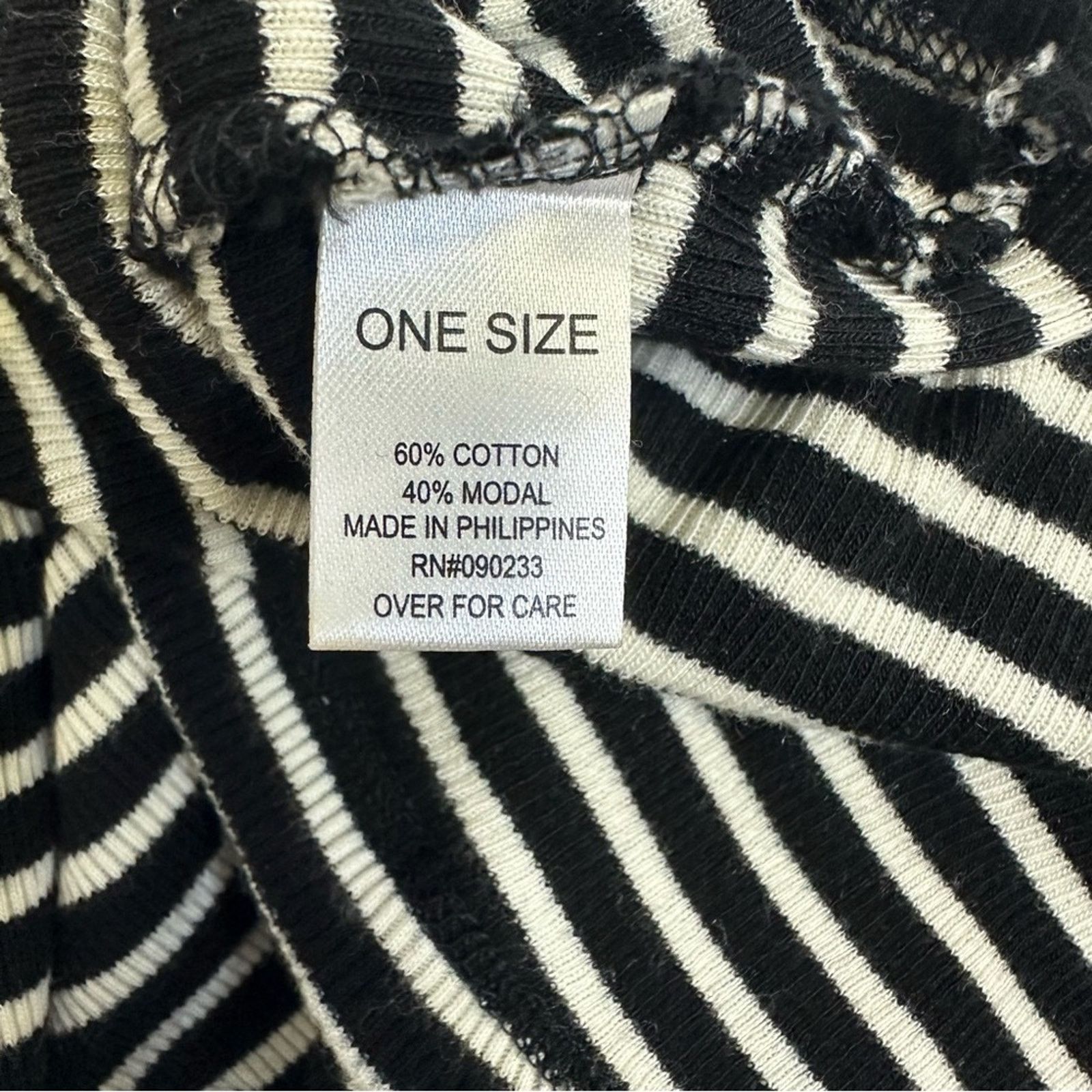 Brandy Melville Brandy Melville Striped Black & White Ribbed Dress - XS/S Size XS / US 0-2 / IT 36-38 - 10 Thumbnail