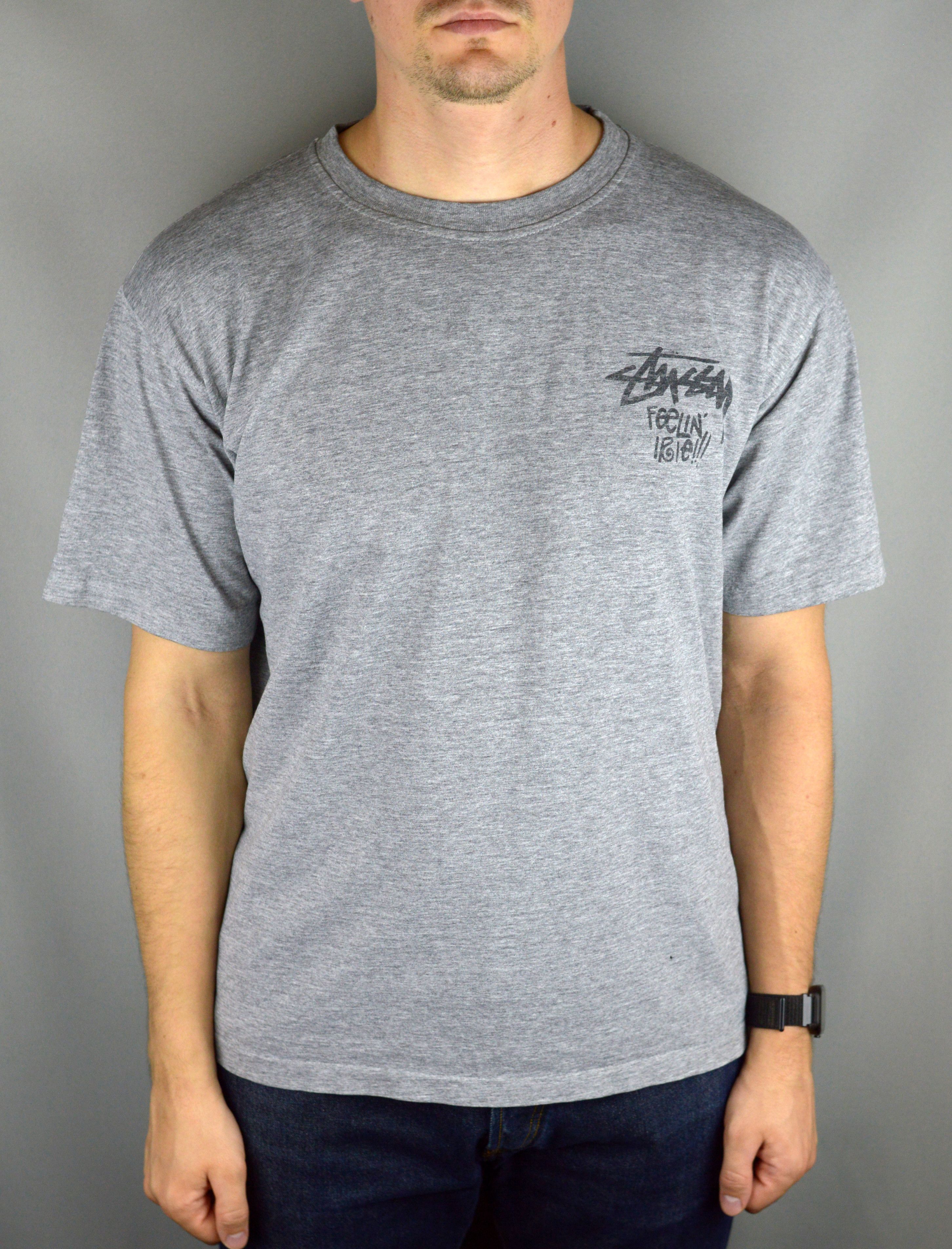 Stussy Vintage Stussy 90s t shirt Size US XL / EU 56 / 4 - 1 Thumbnail