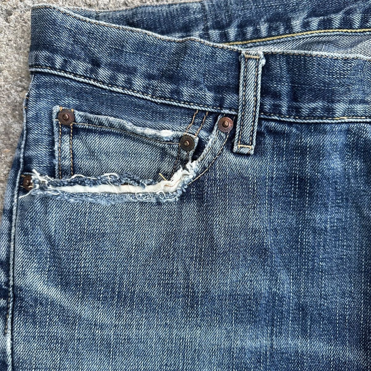 Undercover × Uniqlo Vintage Uniqlo S-002 Distressed Straight Japan Denim W36 Size US 36 / EU 52 - 5 Thumbnail
