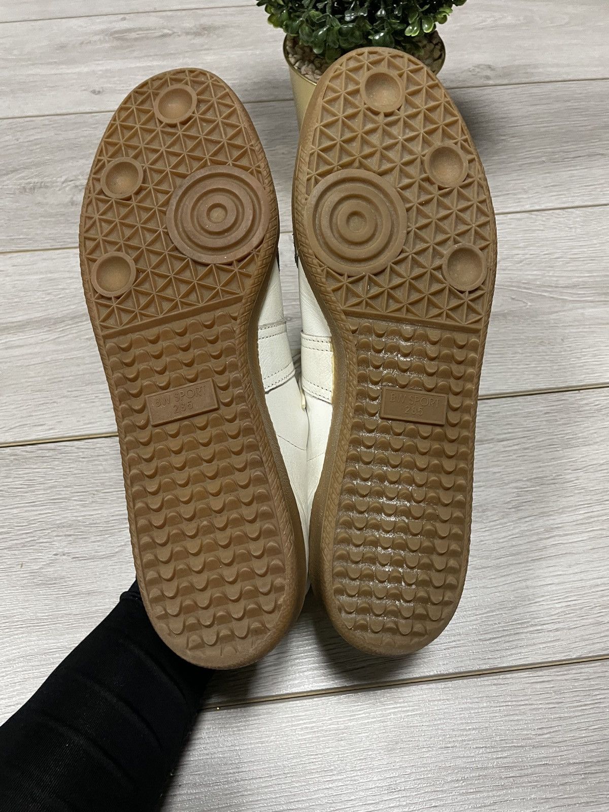 Vintage GAT Bw-sport 285 Margiela style vintage leather trainers Size US 11.5 / EU 44-45 - 8 Thumbnail