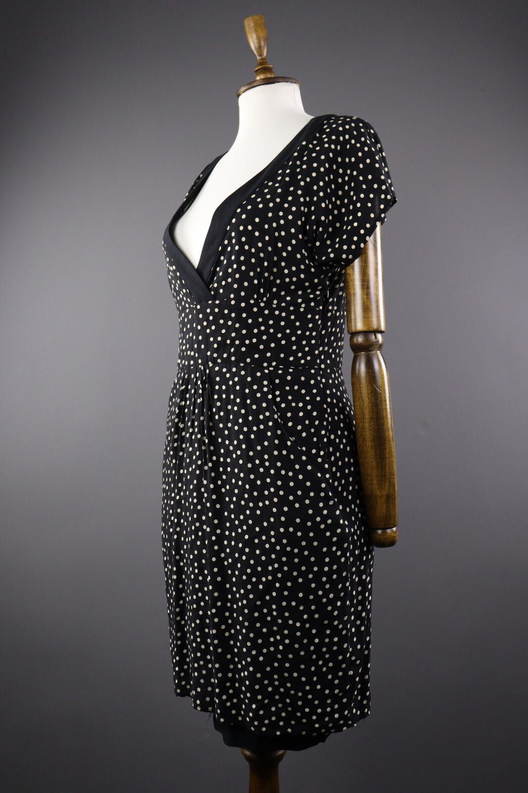 Kokaine Ladies Kookai Summer Polka Dot Cocktail A-Line Dress Size 42 Size M / US 6-8 / IT 42-44 - 5 Thumbnail