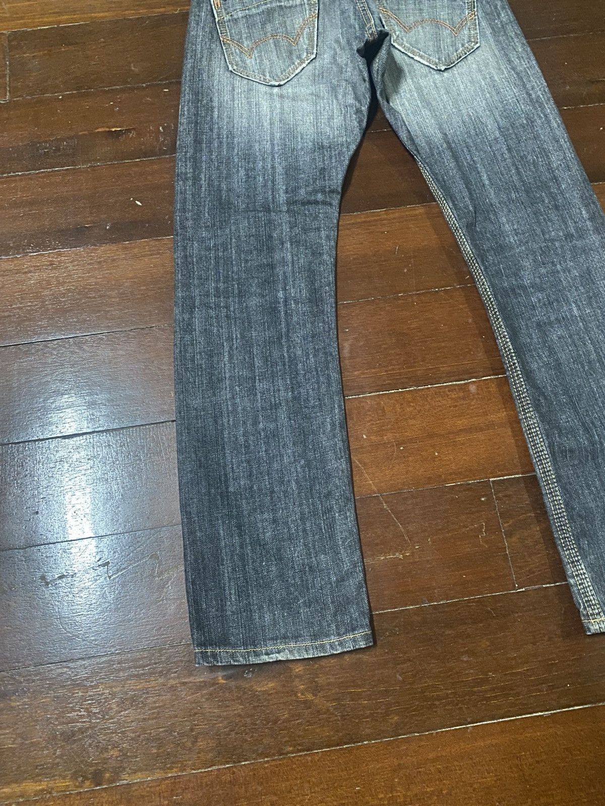 Edwin Edwin Xvs Clawmark Faded mud wash Denim Jeans Size US 32 / EU 48 - 10 Thumbnail