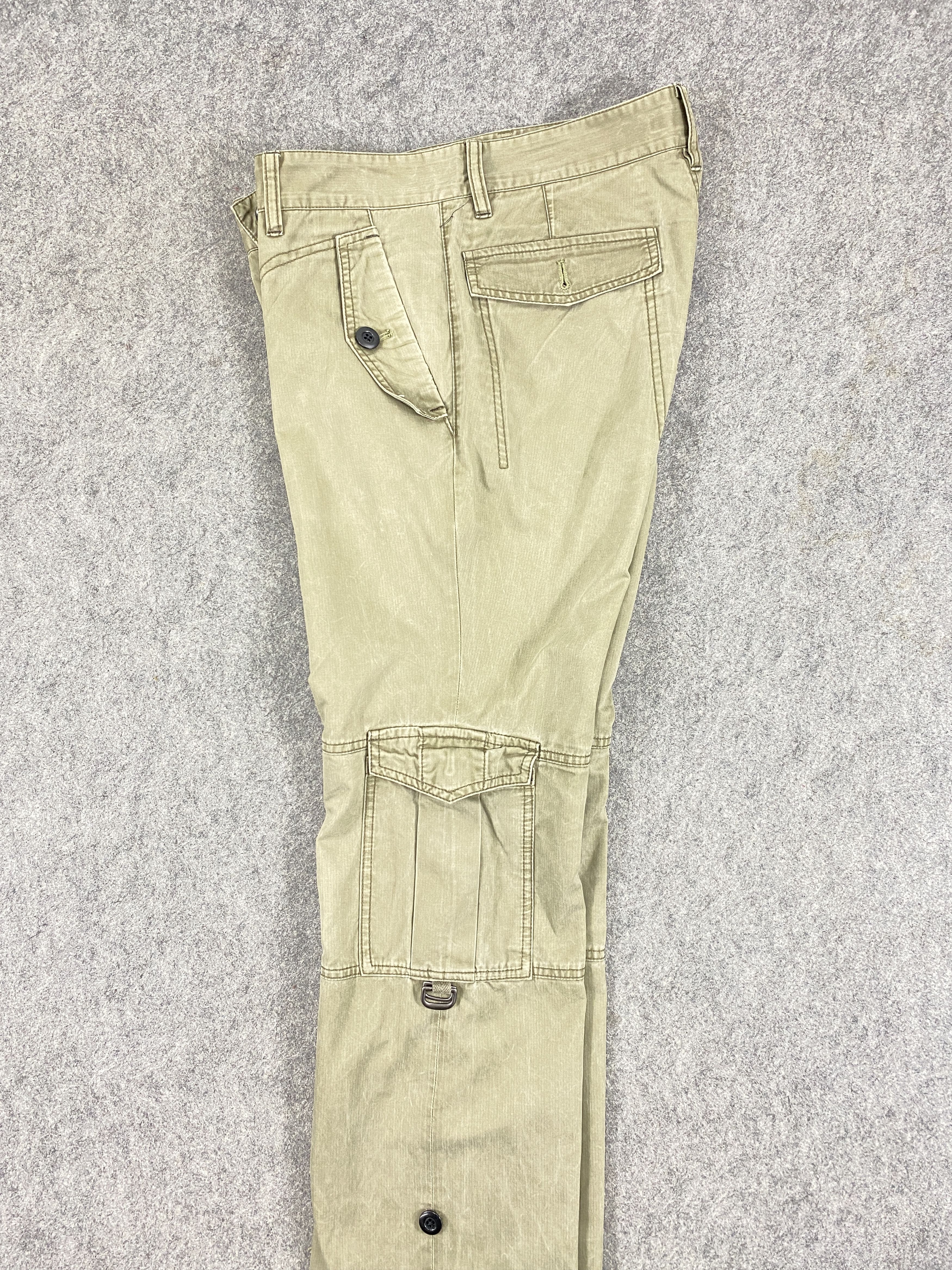 Japanese Brand Vintage Hamnett Cargo Pants Cargo Multi Pocket -CP212 Size US 33 - 3 Thumbnail