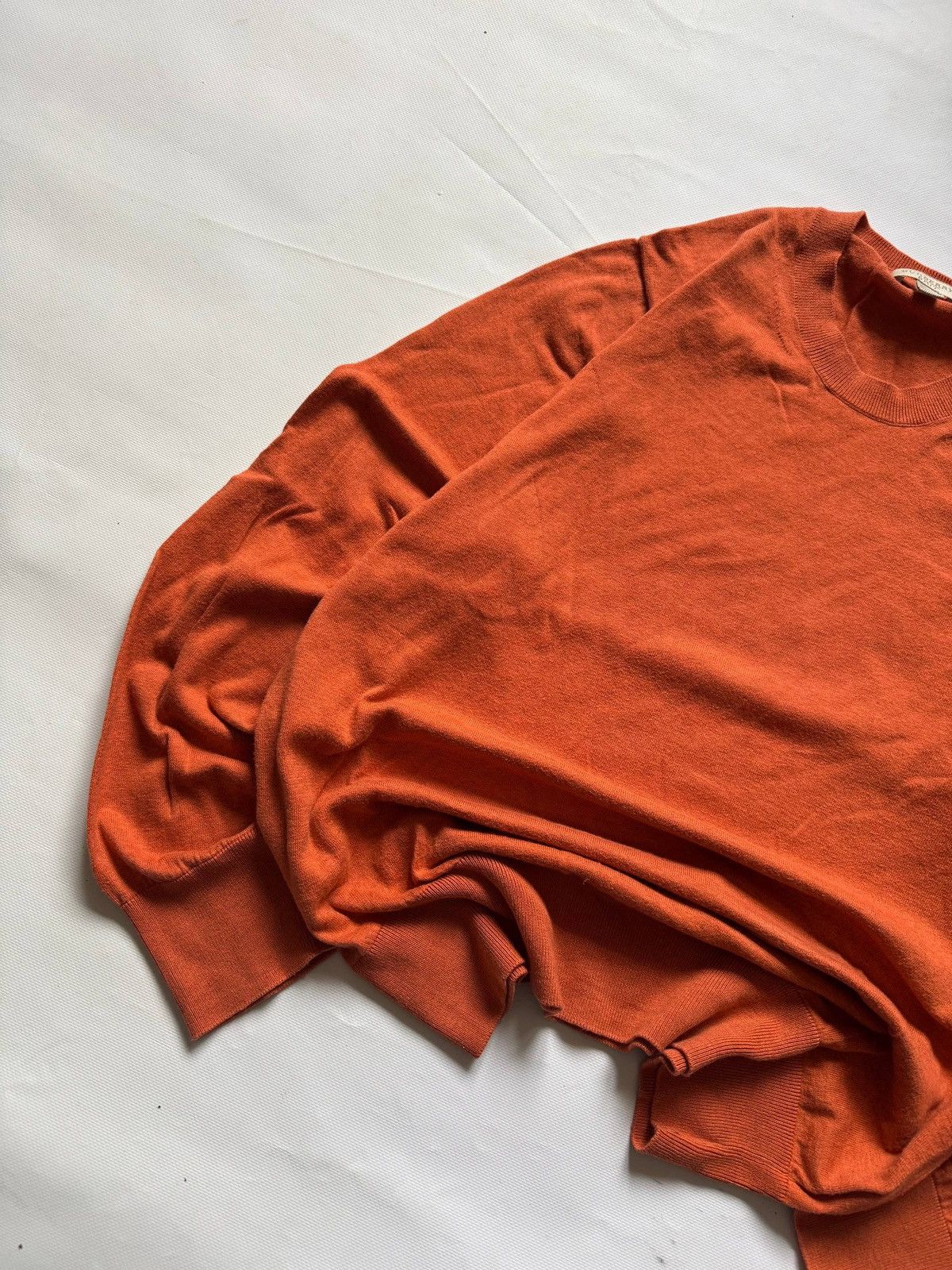 Burberry Burrbery Brit Orange Fresh Sweater Size US XL / EU 56 / 4 - 2 Thumbnail