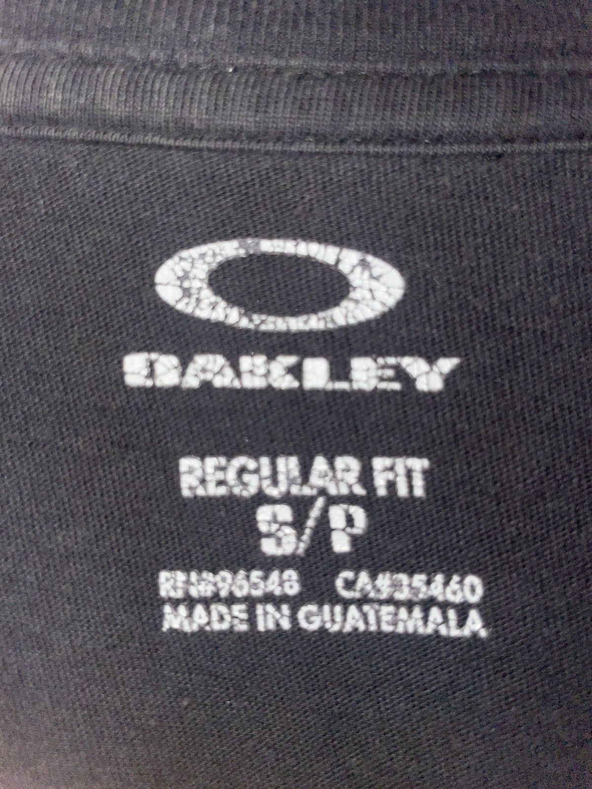 Oakley Oakley logo t-shirt Size US S / EU 44-46 / 1 - 4 Thumbnail