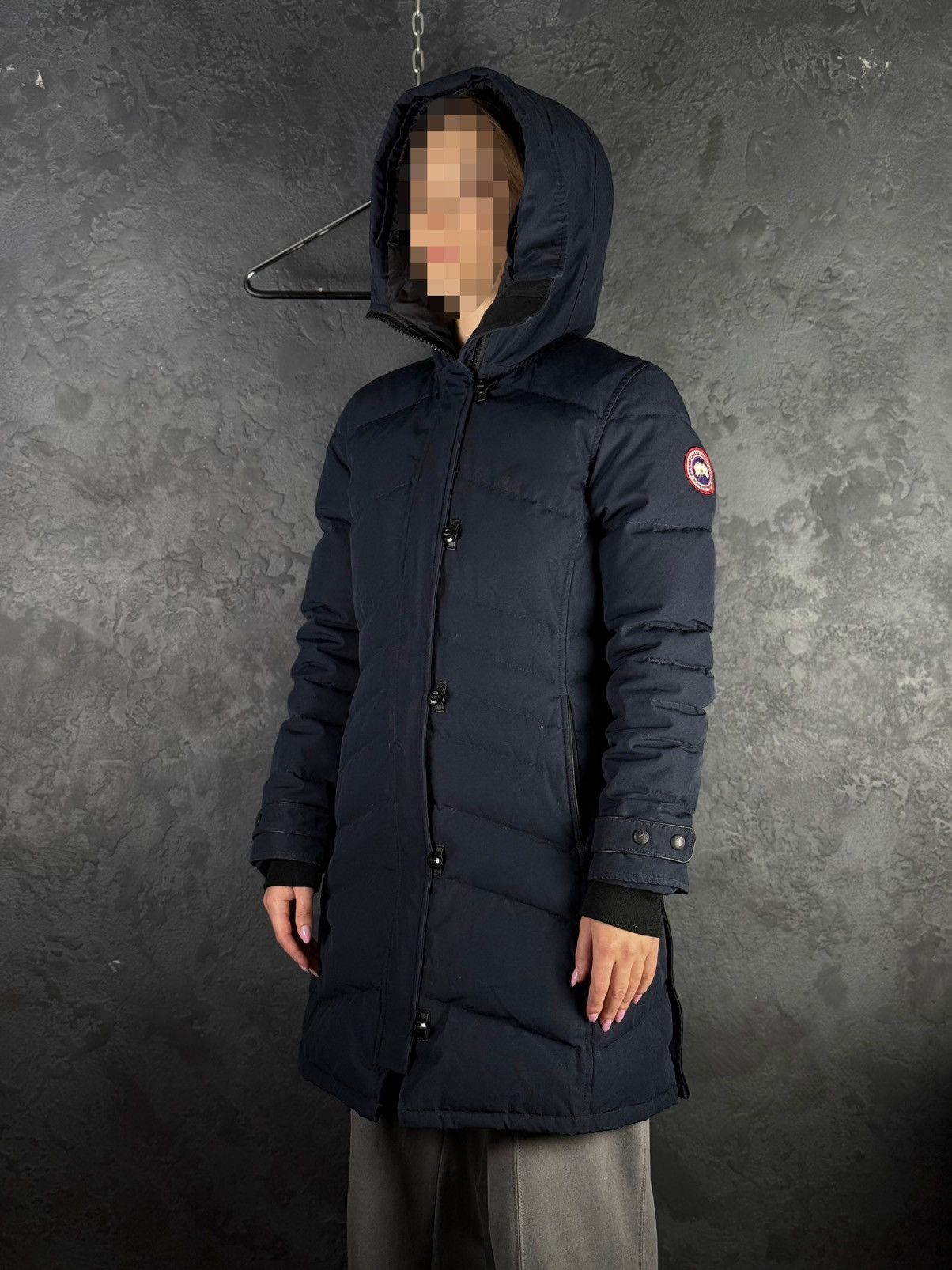 Canada Goose Women's Lorette Parka Navy Blue