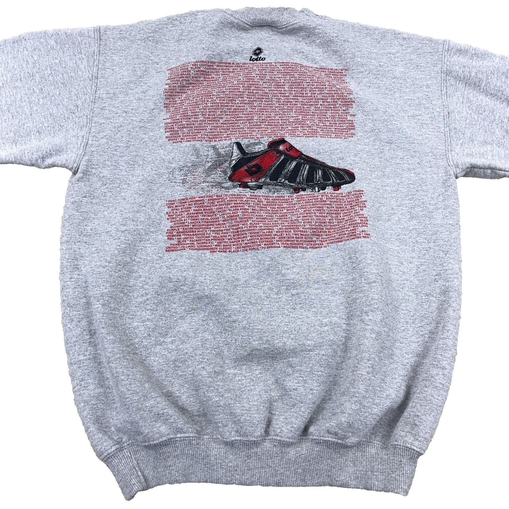 Gildan VINTAGE Cincinnati Ohio Fall Ball Soccer Sweatshirt Men M Gray Crewneck Gildan Logo Size US M / EU 48-50 / 2 - 2 Thumbnail