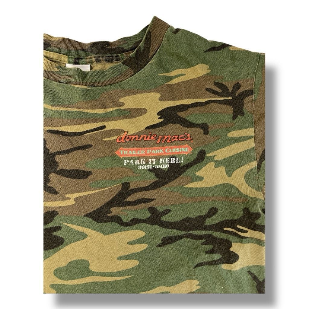 Other Vintage LAT Sport Single Stitch Camo Donnie Mac’s Trailer Pa Size US M / EU 48-50 / 2 - 3 Thumbnail