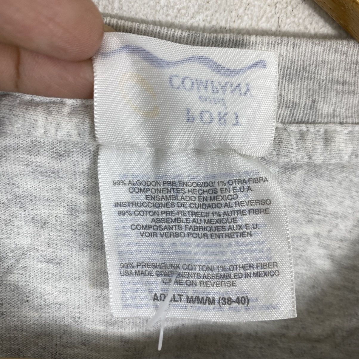Vintage Vintage 1999 Young Life Western Cowboy Tee Grey Size M Size US M / EU 48-50 / 2 - 7 Thumbnail