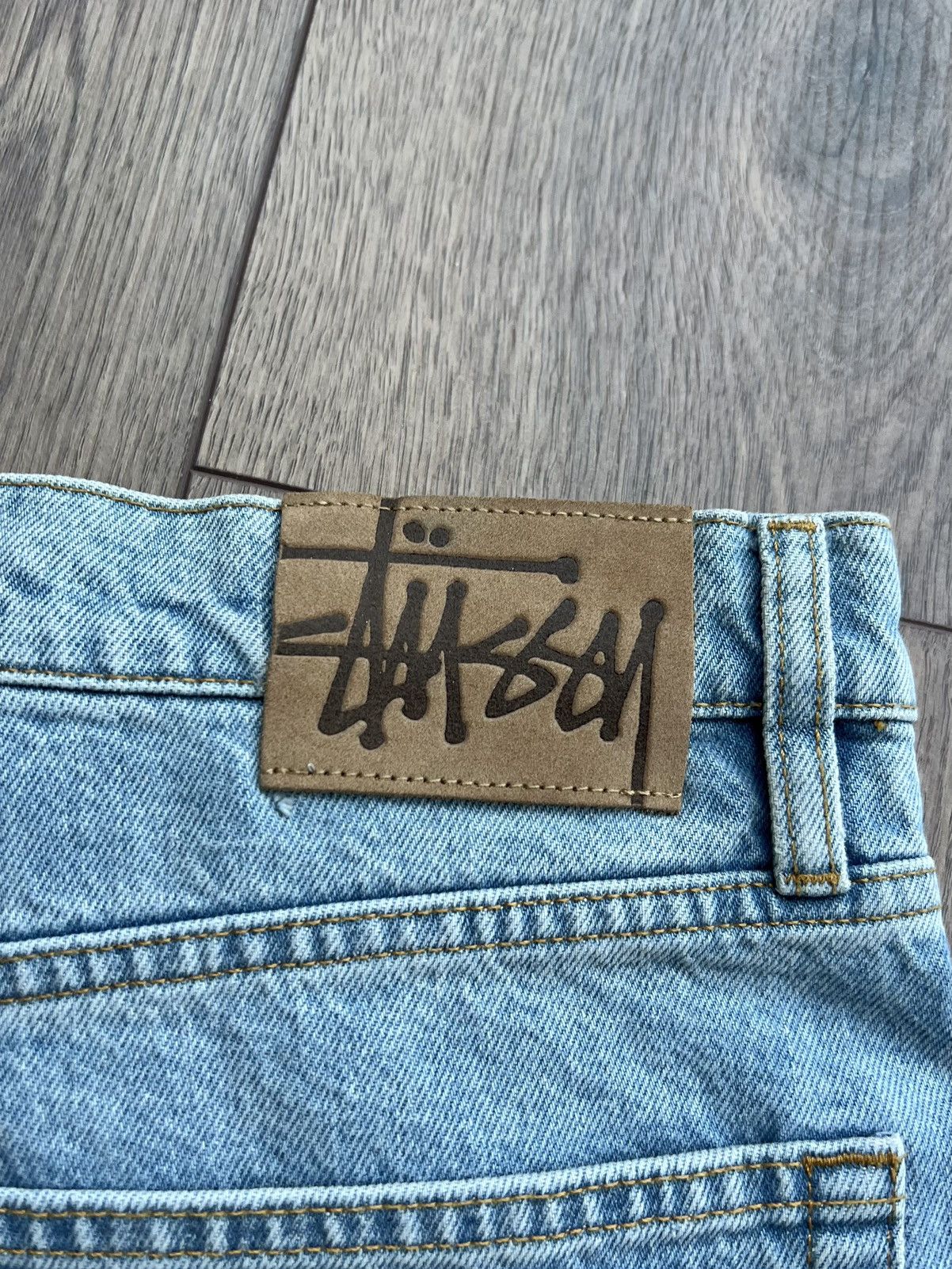 Stussy Stussy Denim Big Ol Short Washed Blue 32 Size US 32 / EU 48 - 5 Thumbnail