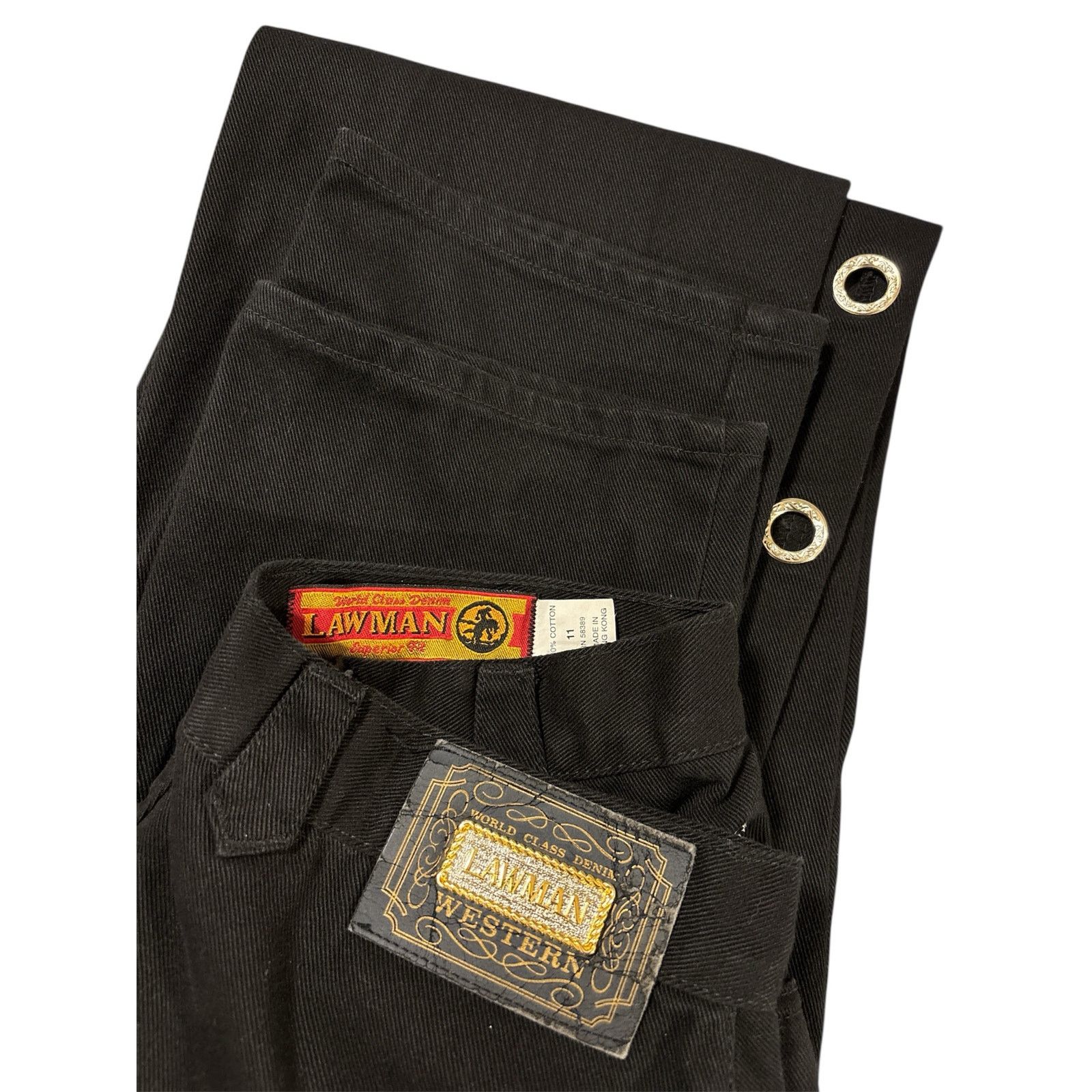 The Unbranded Brand Vintage Lawman Western Jeans Size 11 Size 28" / US 6 / IT 42 - 4 Thumbnail