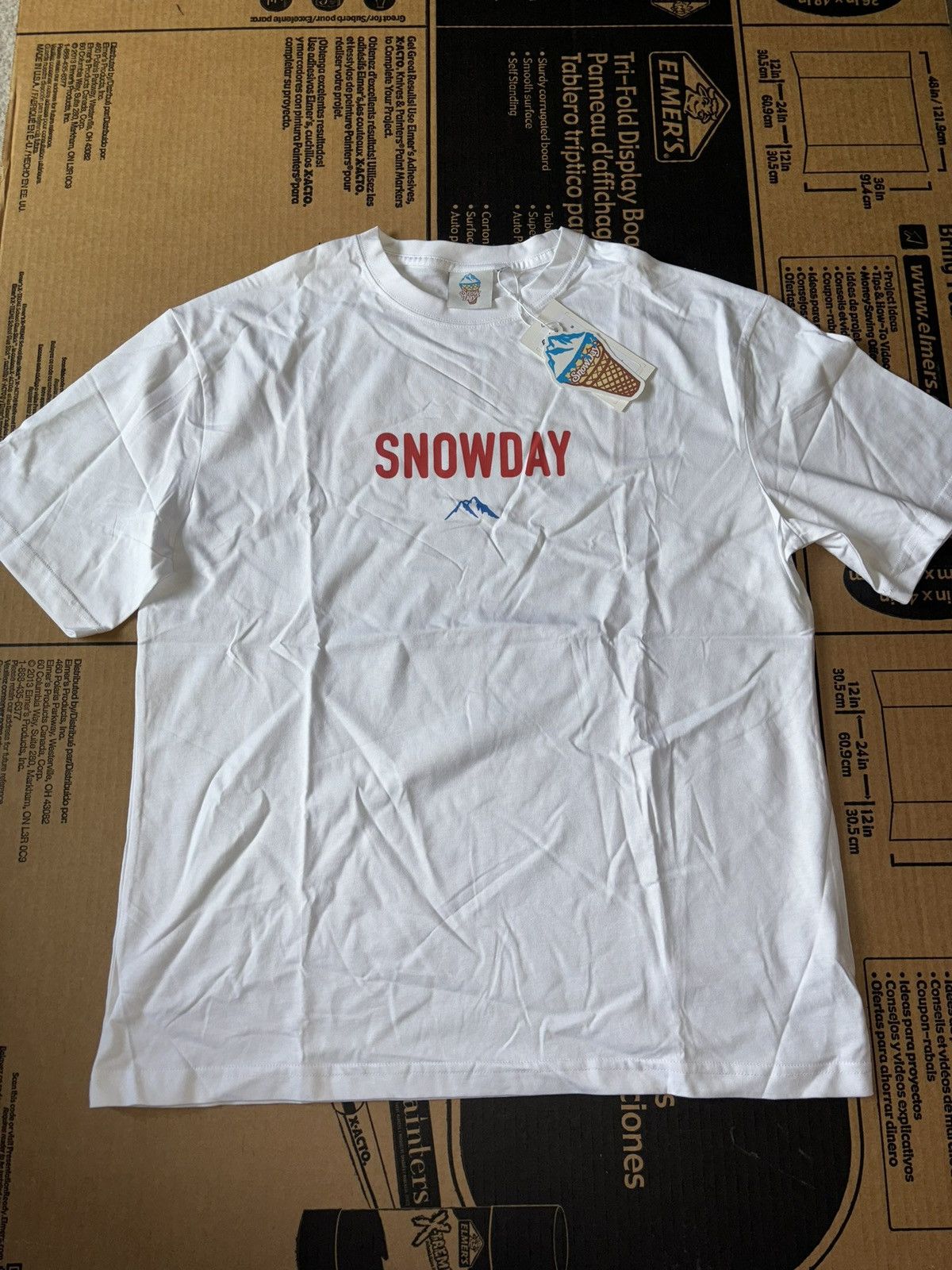 Snowday Snowday 100Days Until Tee White Size US M / EU 48-50 / 2 - 1 Thumbnail