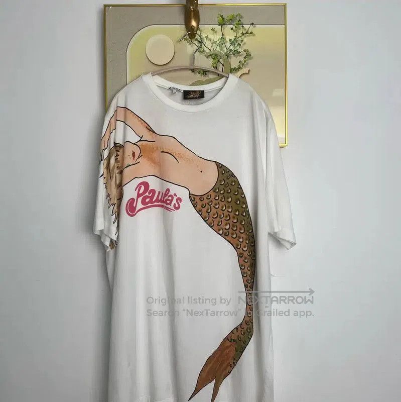 Other Loewe Women's Cotton Mermaid Graphic Dress . Size XS / US 0-2 / IT 36-38 - 1 Thumbnail