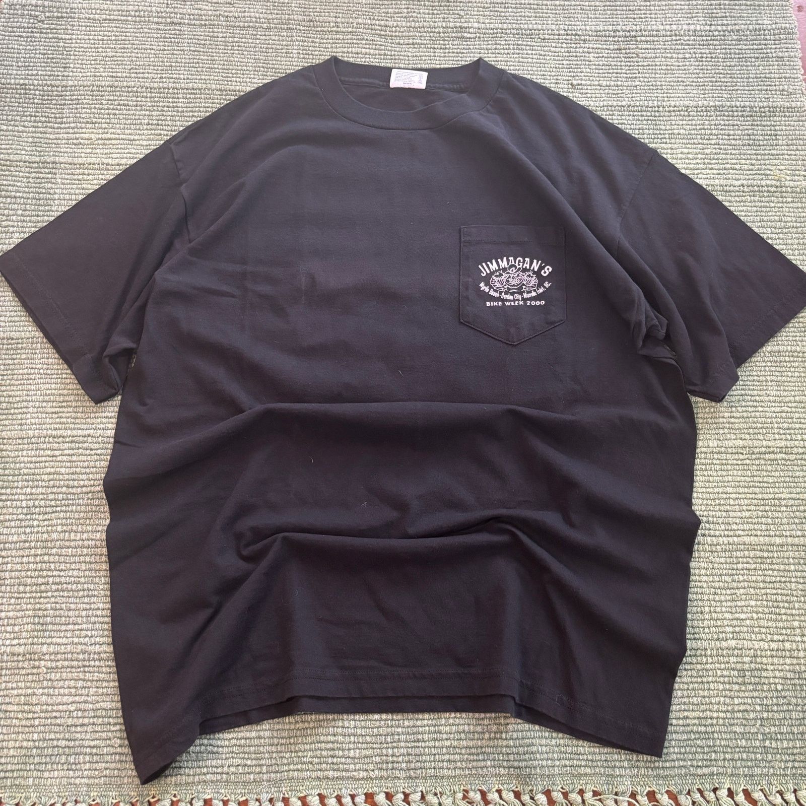 Vintage Vintage Jimmigan's Bike Week 2000 Biker Tee Shirt Sz XL Size US XL / EU 56 / 4 - 2 Thumbnail