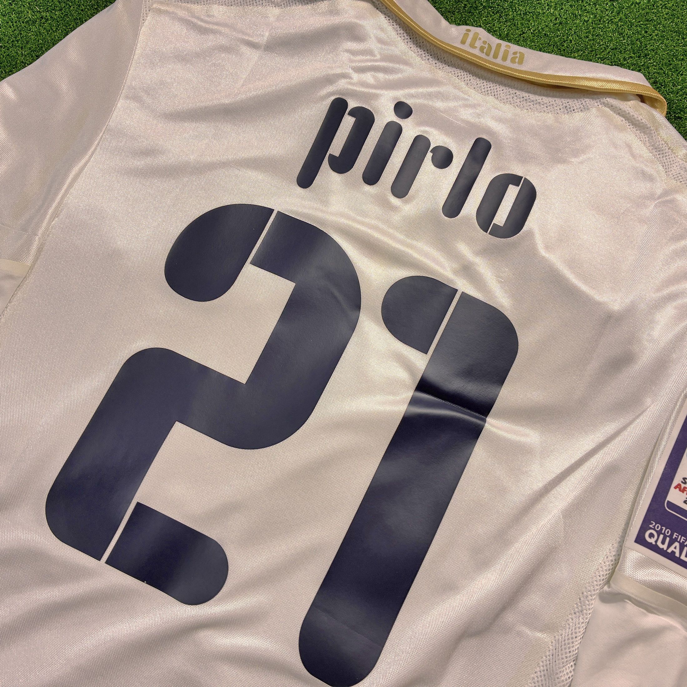 Puma Italy 2008 Away Player Issue Long Sleeve Jersey Pirlo #21 Size US XL / EU 56 / 4 - 3 Thumbnail