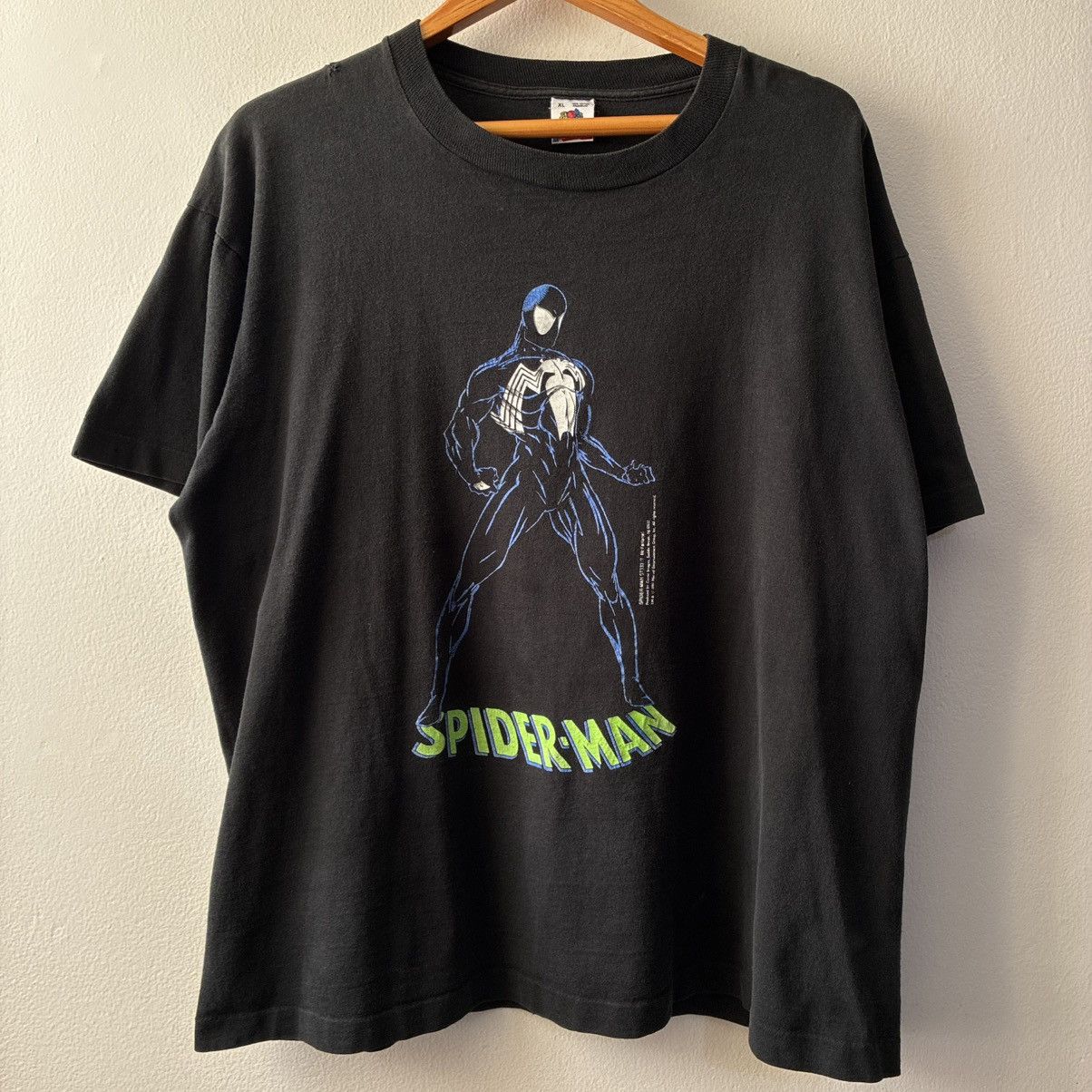 Marvel Comics Marvel Vintage 1991 Spider-man Print T Shirt Size US XL / EU 56 / 4 - 1 Thumbnail