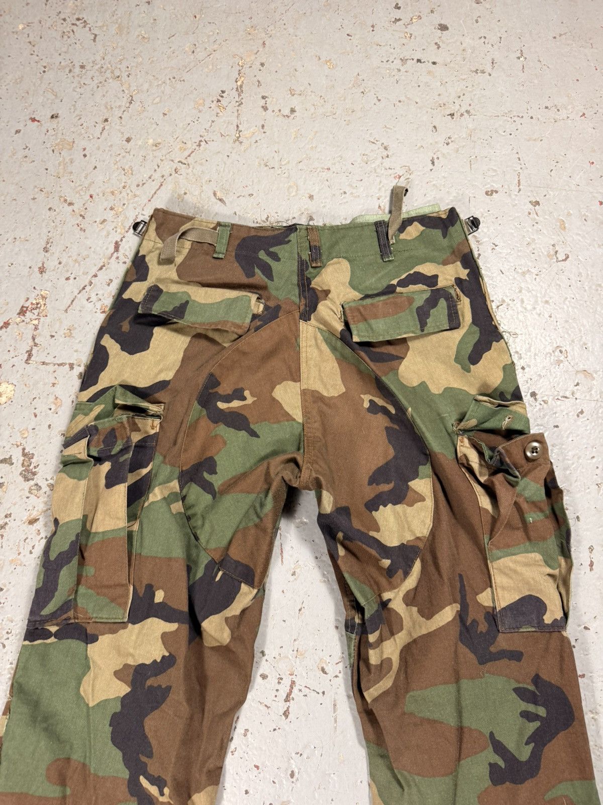 Other Vintage Dark Camo Military Cargo Pants Size US 32 / EU 48 - 5 Thumbnail