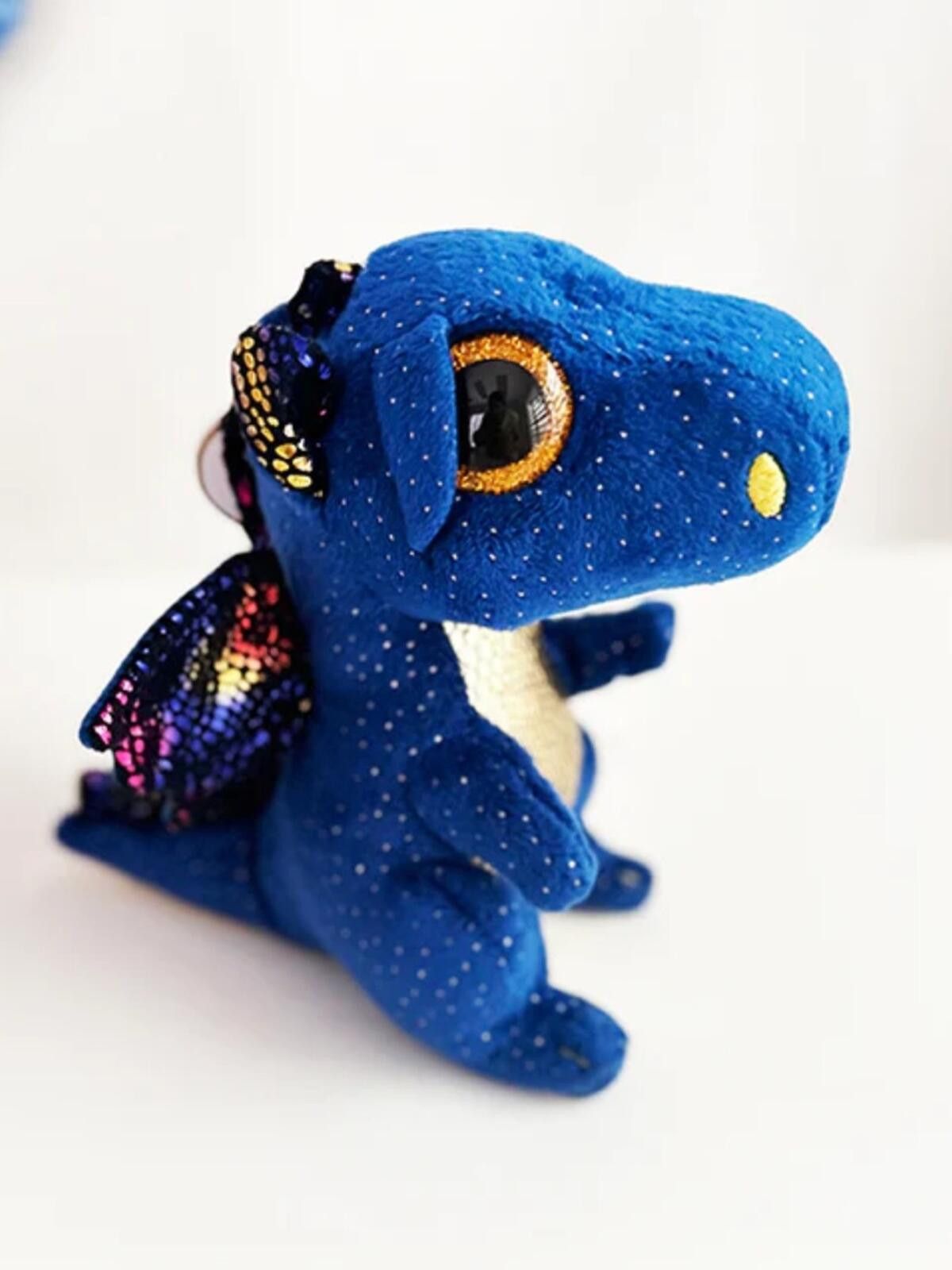 Tyler The Creator Ty Beanie Boo / Dragon Plush Stuffed Animal / blue Size ONE SIZE - 1 Thumbnail