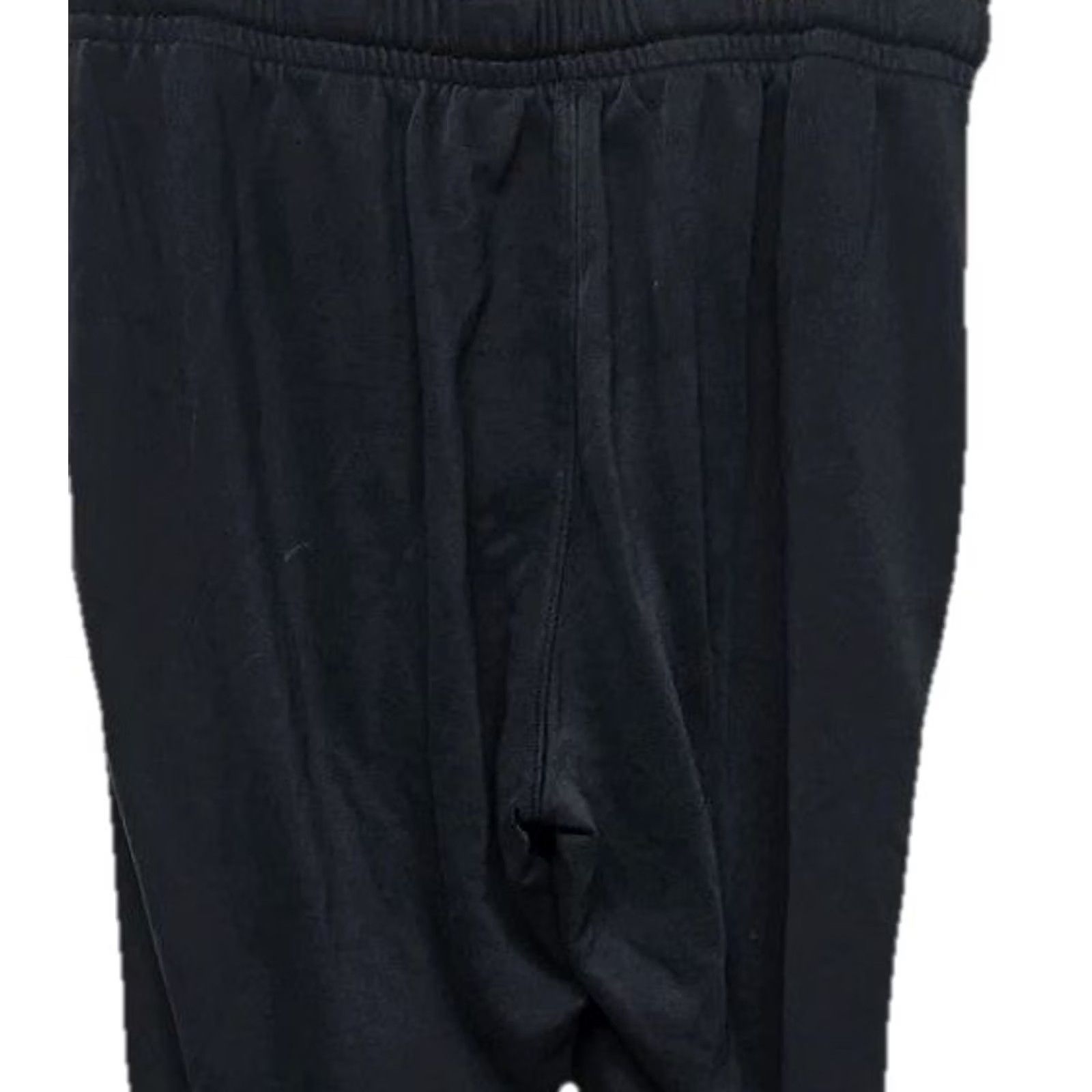 Under Armour Under Armour Men’s Large Black Jogger Sweatpants Logo Athletic Tapered Fleece Cotton Blend Pockets Drawstring Gym & Training Mens Size US 33 - 5 Thumbnail