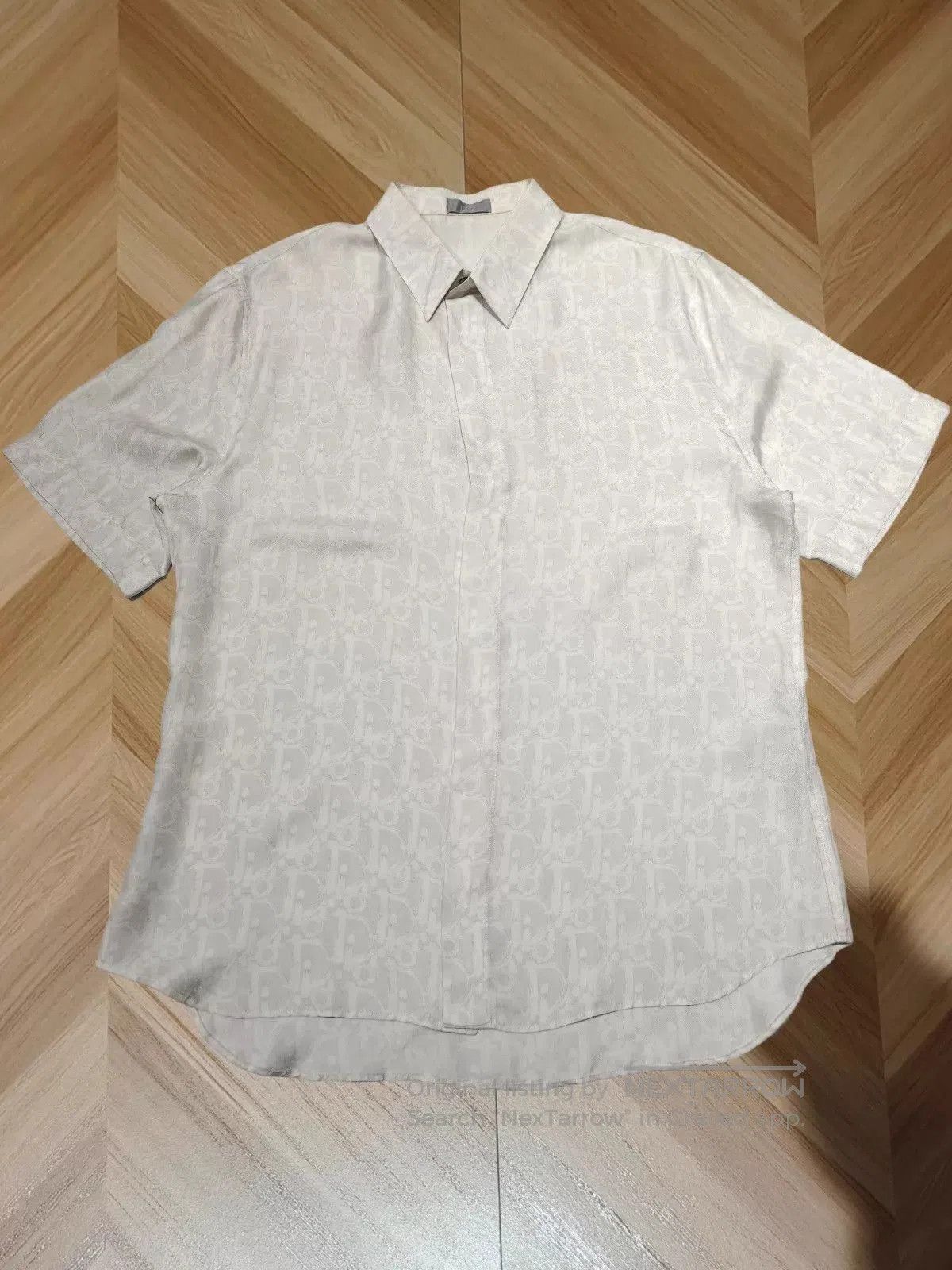 Dior Multi Pattern Short Sleeve Button-Up Shirt. Size US M / EU 48-50 / 2 - 1 Thumbnail