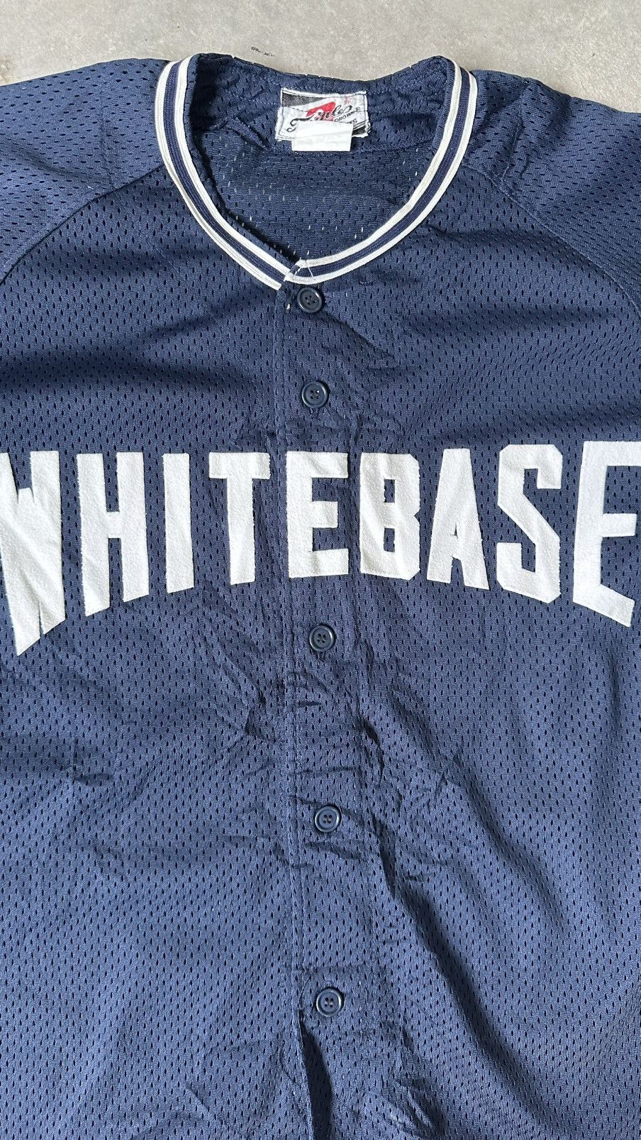 Mizuno VINTAGE AVIS WHITEBASE PLAYER BASEBALL JERSEY Size US M / EU 48-50 / 2 - 2 Thumbnail