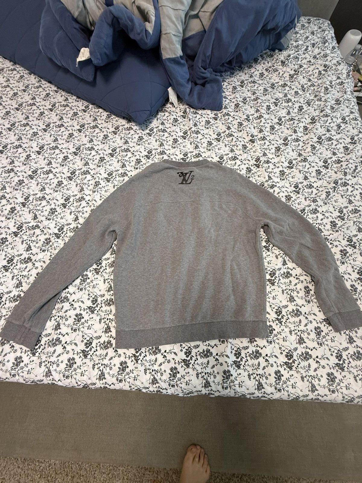 Louis Vuitton × Nigo Louis Vuitton x Nigo LV Logo Crewneck Sweater Size US M / EU 48-50 / 2 - 2 Thumbnail