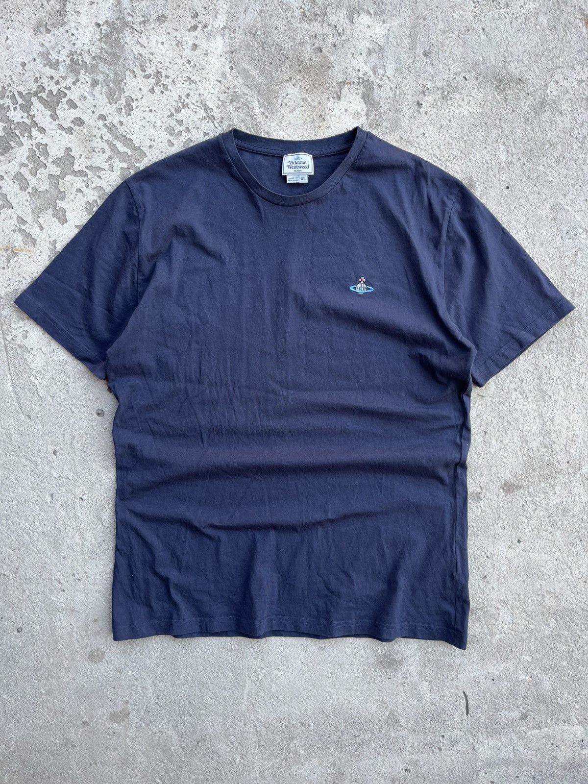 Vivienne Westwood AW16 Vivienne Westwood Small Logo T-Shirt Tee Size US XL / EU 56 / 4 - 1 Thumbnail