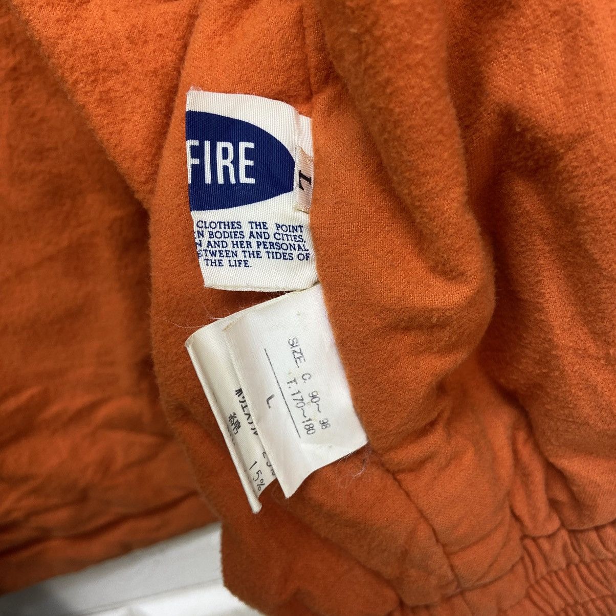 Japanese Brand Vintage Ice Fire Japanese Street Fashion Bomber Style Jacket Size US S / EU 44-46 / 1 - 22 Thumbnail