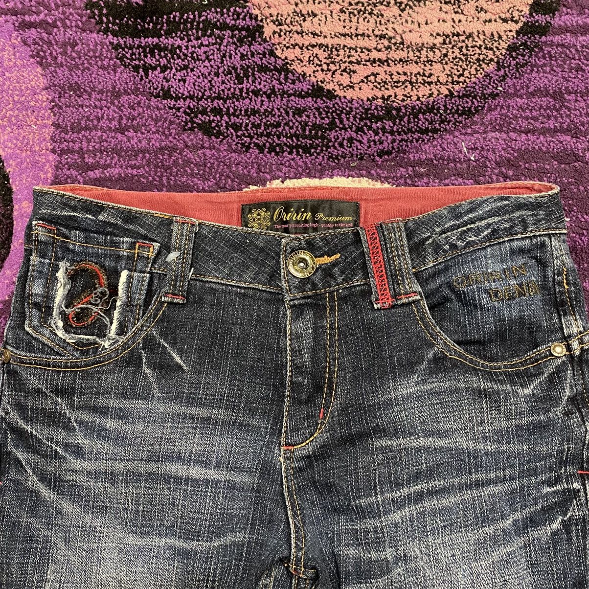 If Six Was Nine × Japanese Brand 💥Flare💥 Origin Jeans Bootcut Denim Japanese Brand Size US 30 / EU 46 - 5 Thumbnail