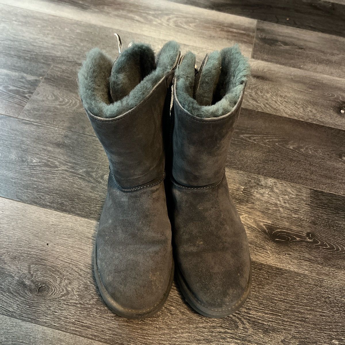 Ugg Grey Uggs w bow Size US 11 / IT 41 - 1 Thumbnail