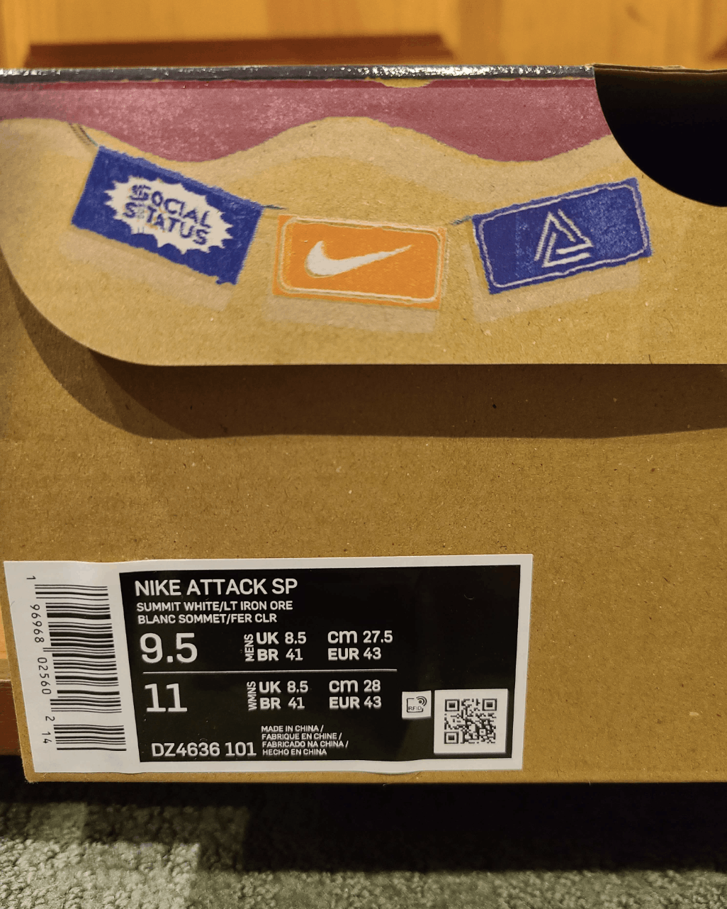 Nike × Social Status Nike Mac Attack SP Social Status Silver Linings Mens 9.5 Size US 9.5 / EU 42-43 - 9 Thumbnail