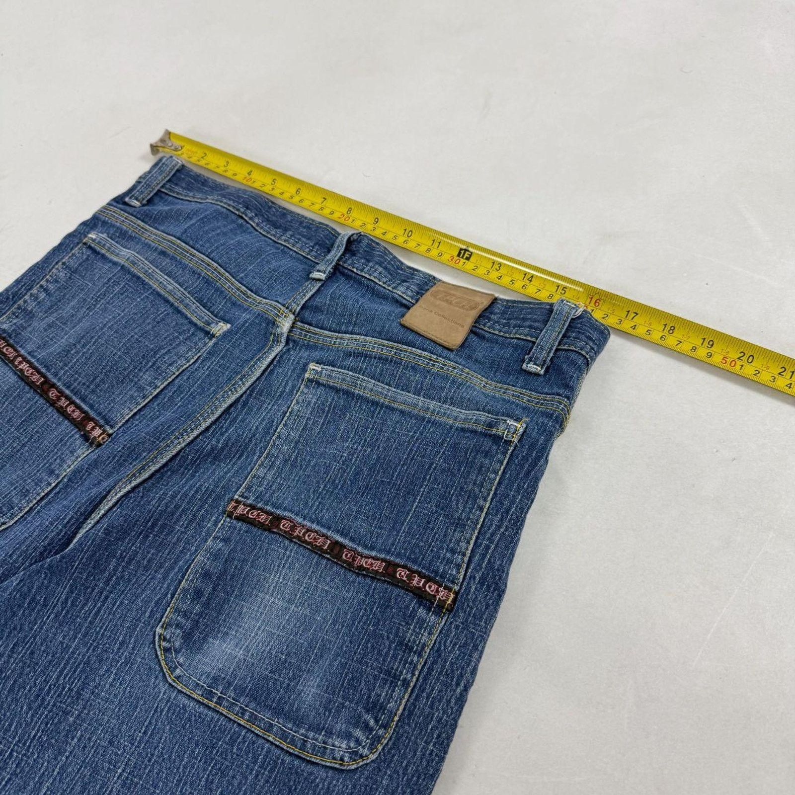 Japanese Brand × Le Grande Bleu (L.G.B.) × Vintage Vintage y2k grunge archive baggy skater faded stonewash jean Size US 34 / EU 50 - 5 Thumbnail