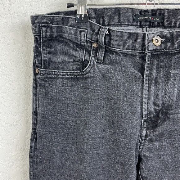 John Varvatos John Varvatos Bowery Slim Straight Denim Jeans Size US 32 / EU 48 - 2 Thumbnail