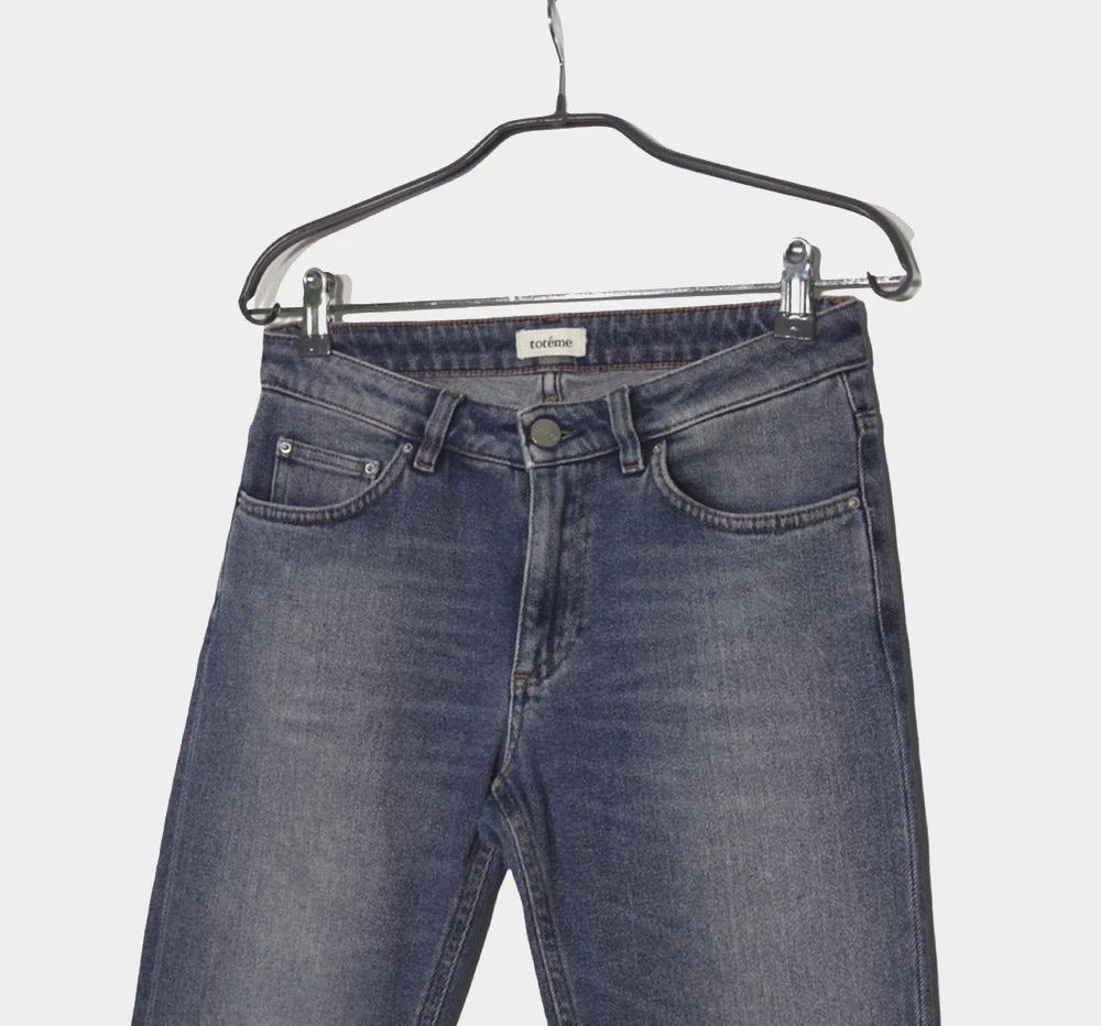 Toteme Toteme Denim Straight Pants Womens Sz 26 Size 26" / US 2 / IT 38 - 3 Thumbnail