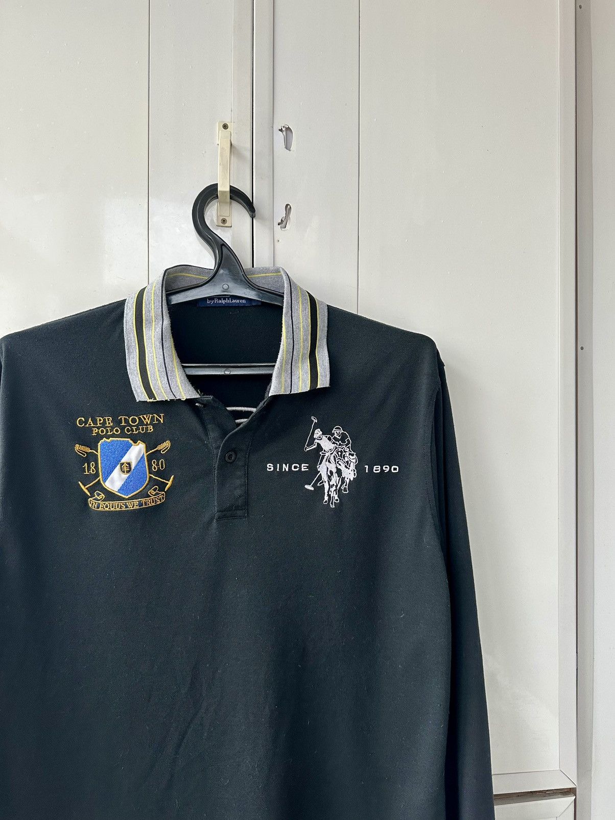 Polo Ralph Lauren Vintage Polo Ralph Lauren LongSleeve Cape Town Club Size US L / EU 52-54 / 3 - 5 Thumbnail