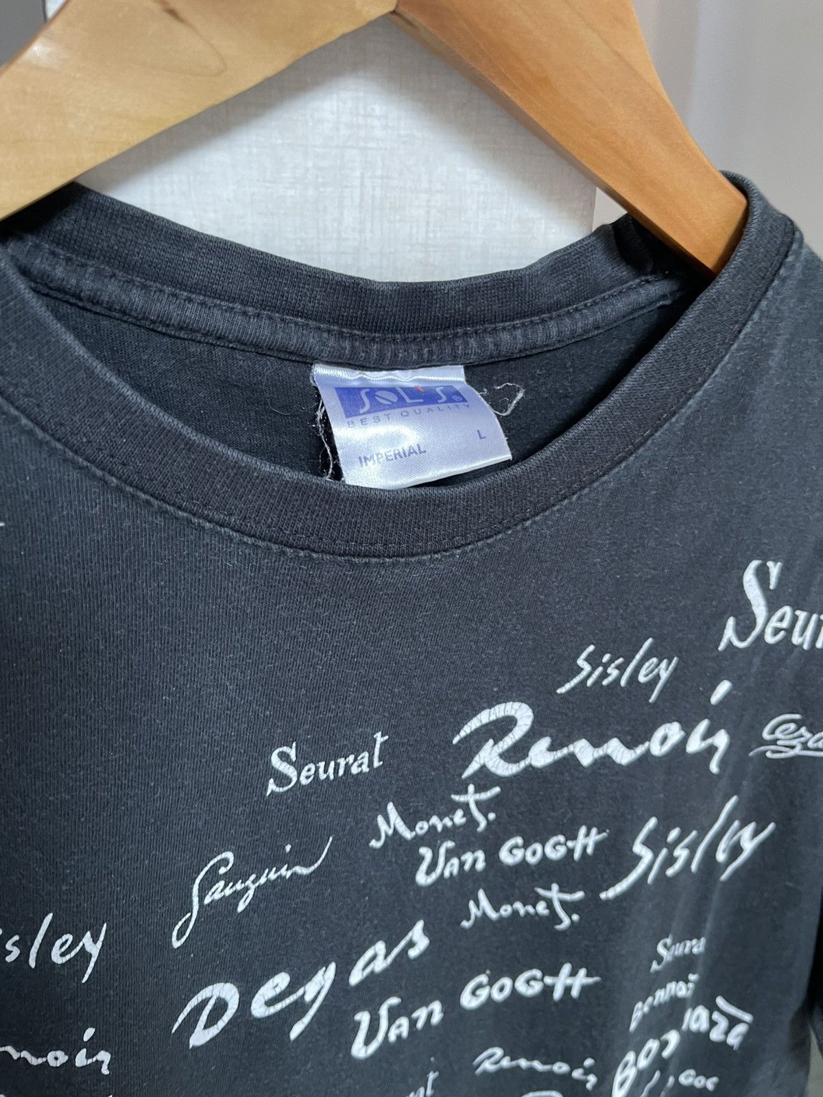 Vintage Vintage Painter Signatures t shirt collage Size US L / EU 52-54 / 3 - 2 Thumbnail